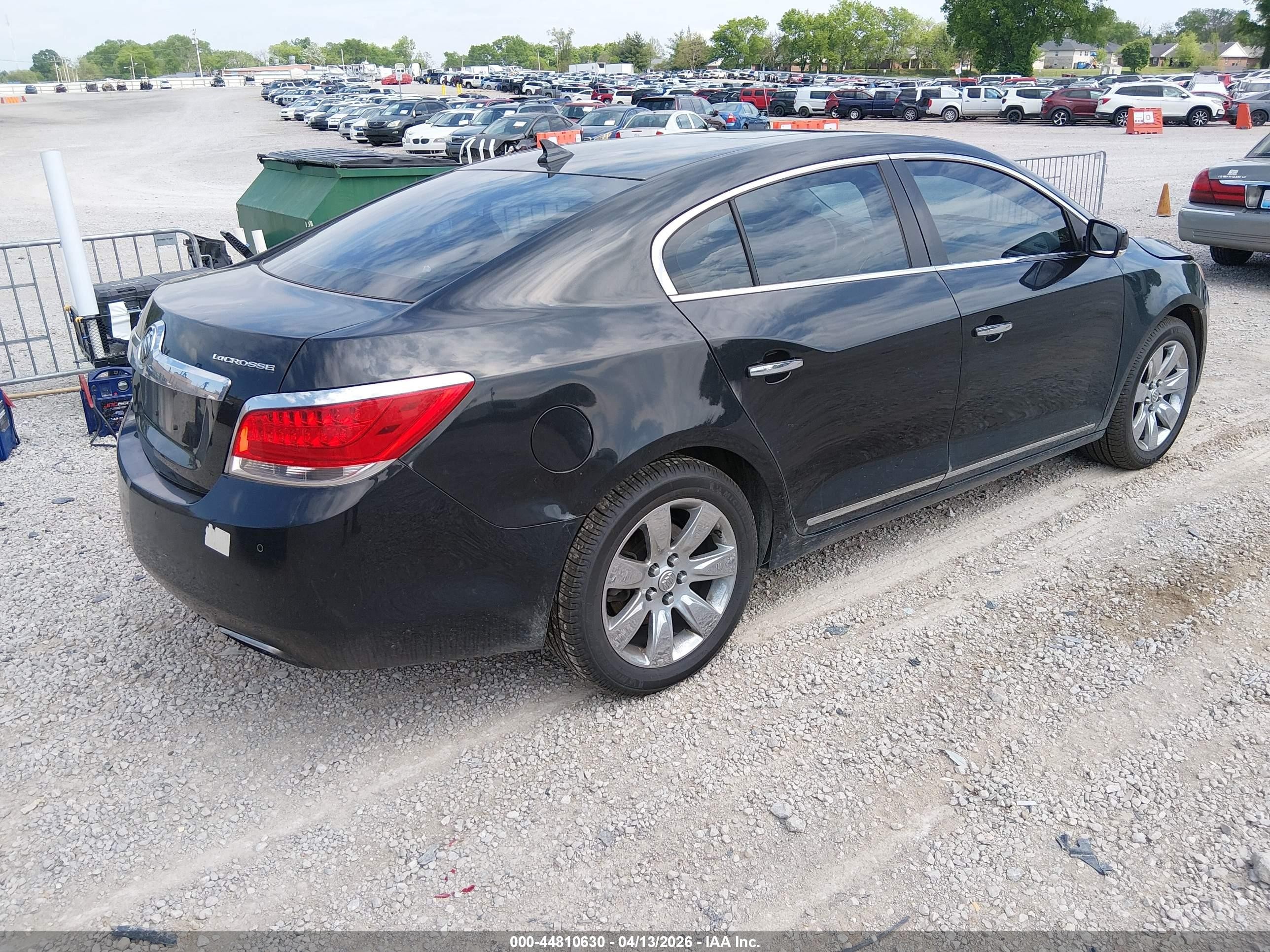 2013 Buick Lacrosse Premium 2 Group Черный vin: 1G4GH5E3XDF235219