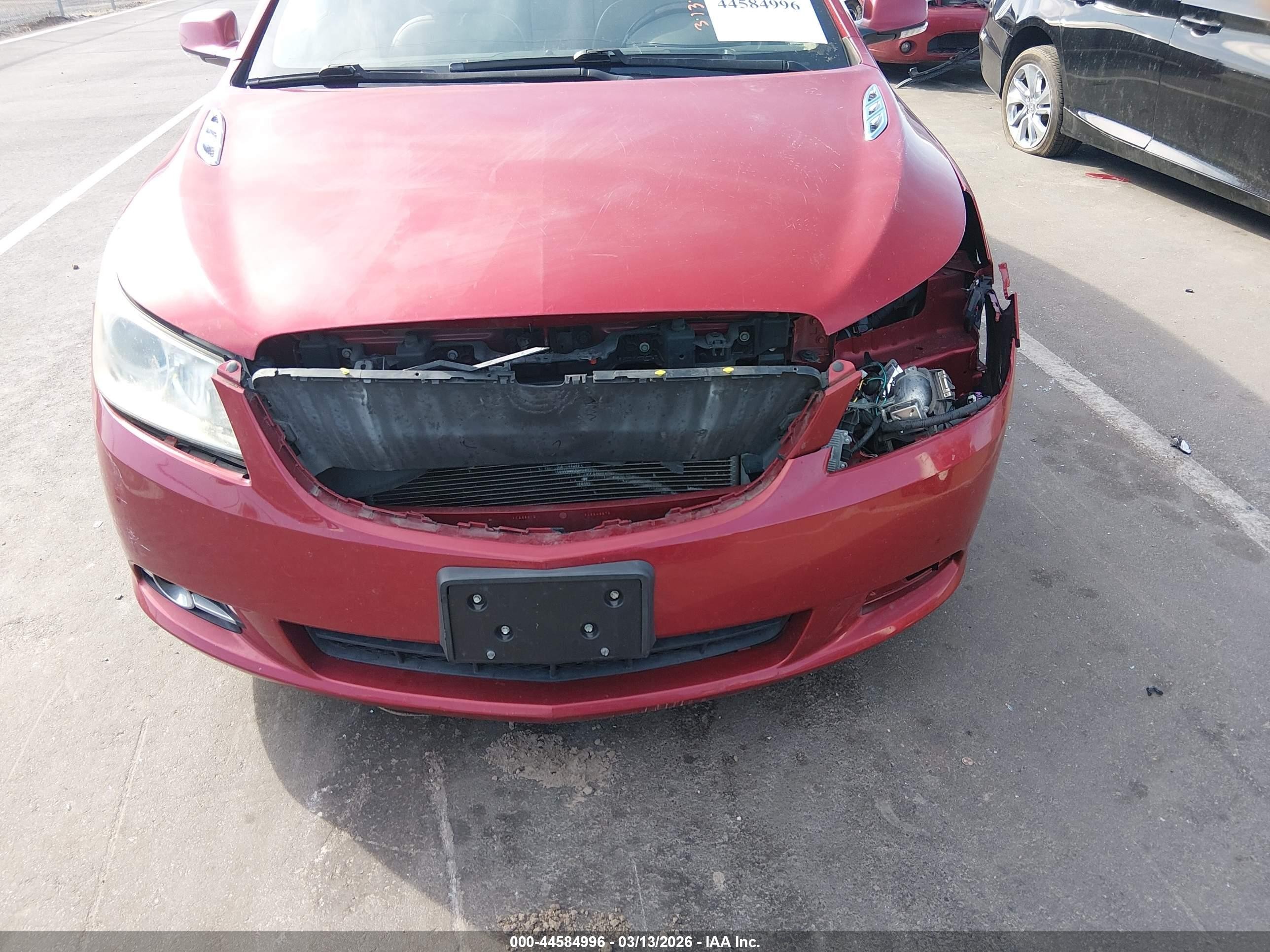 2013 Buick Lacrosse Premium 2 Group Red vin: 1G4GH5G30DF236828