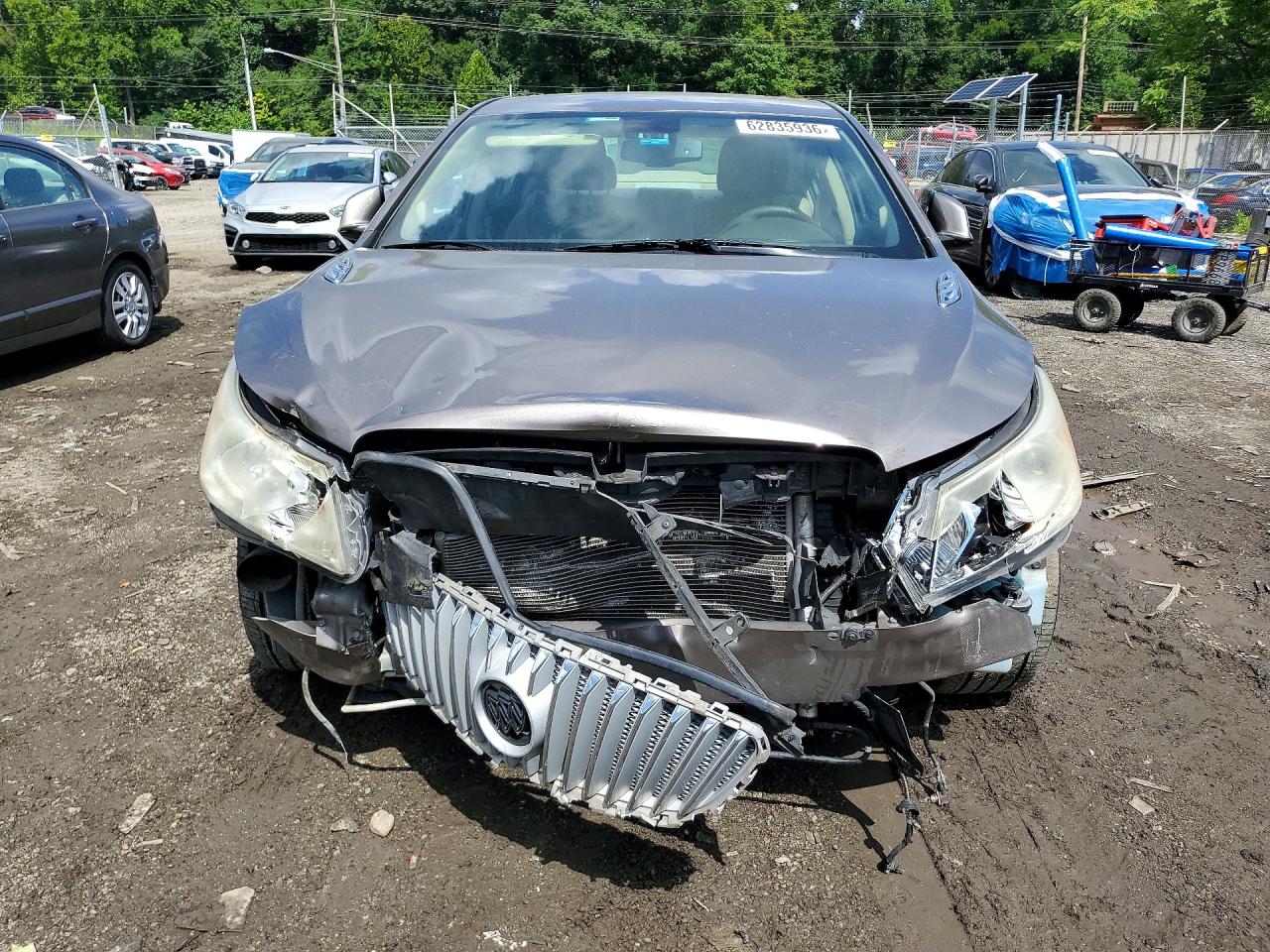 2012 Buick Lacrosse Premium Gray vin: 1G4GH5G36CF311529