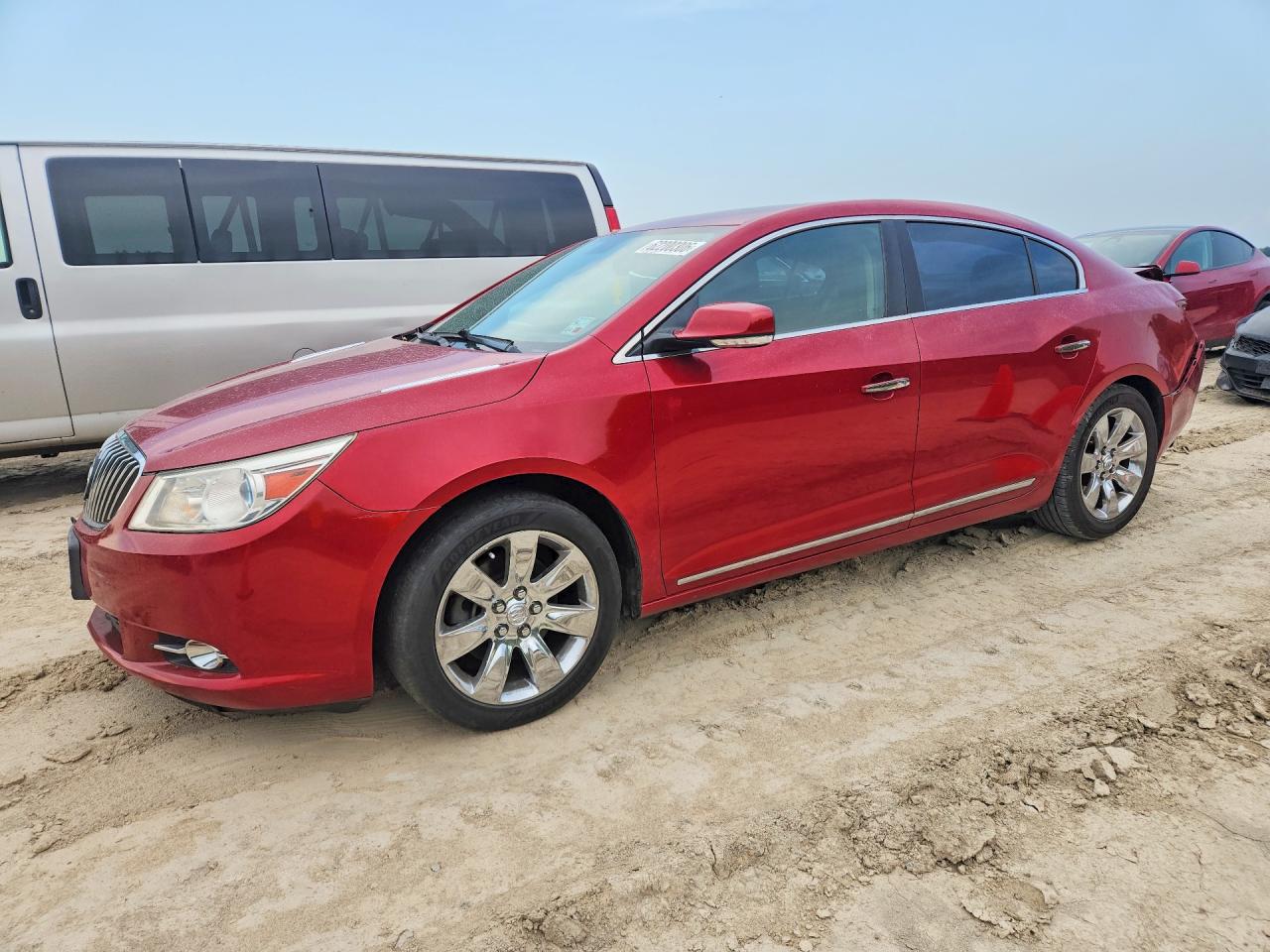 2013 Buick Lacrosse Premium Red vin: 1G4GH5G3XDF190957