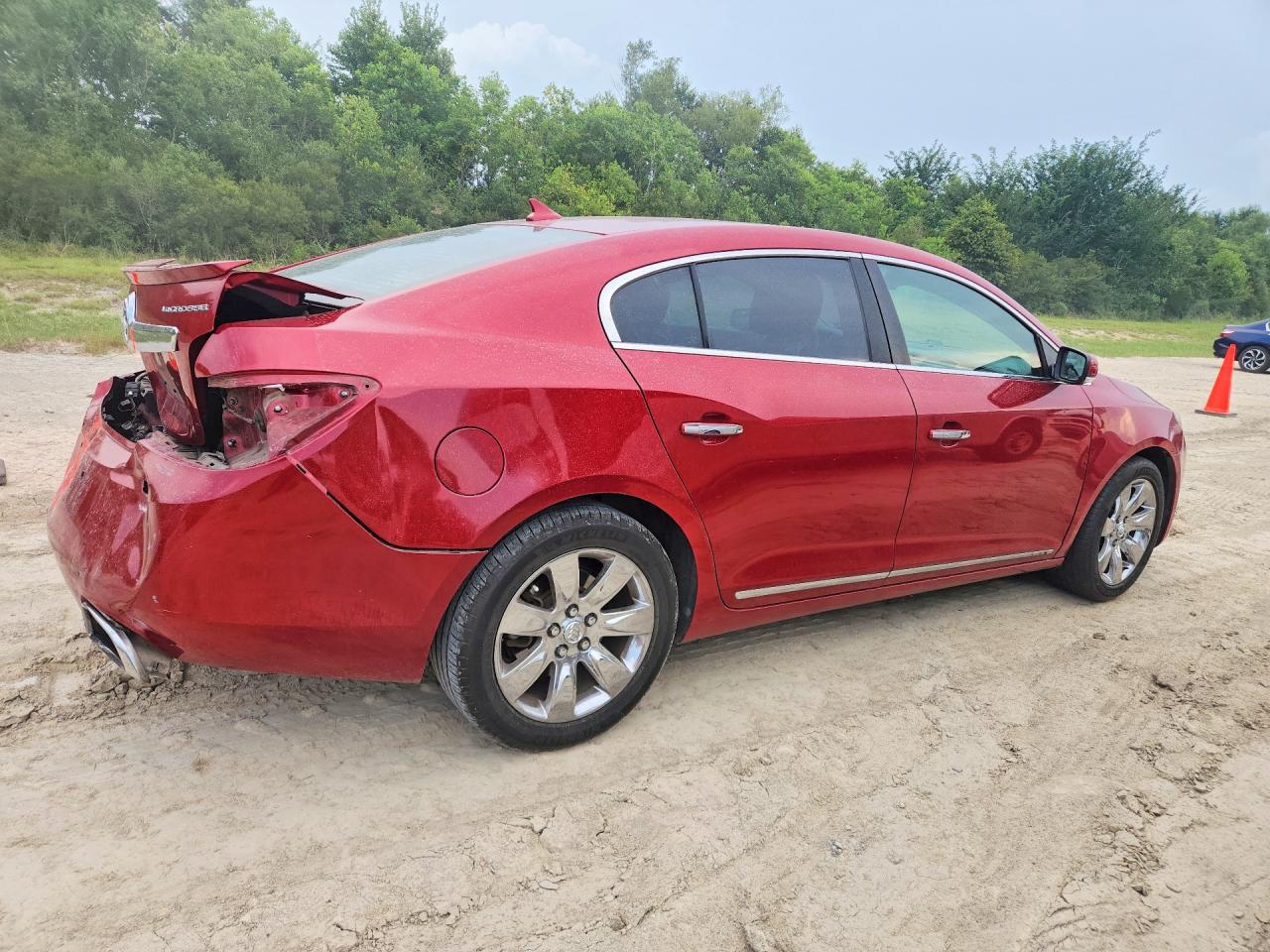 2013 Buick Lacrosse Premium Red vin: 1G4GH5G3XDF190957