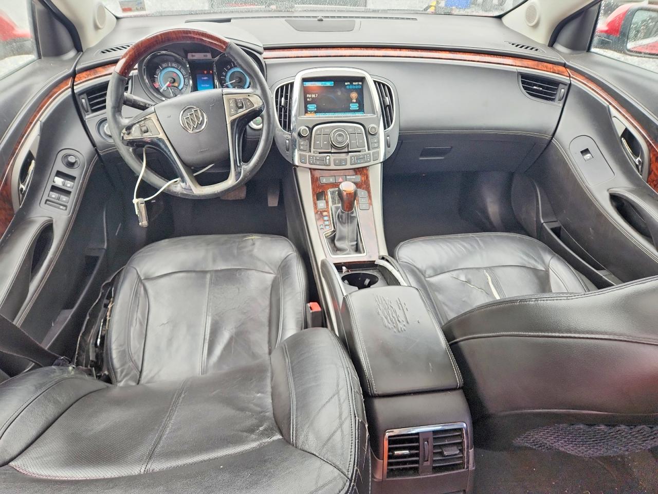 2013 Buick Lacrosse Premium Red vin: 1G4GH5G3XDF190957