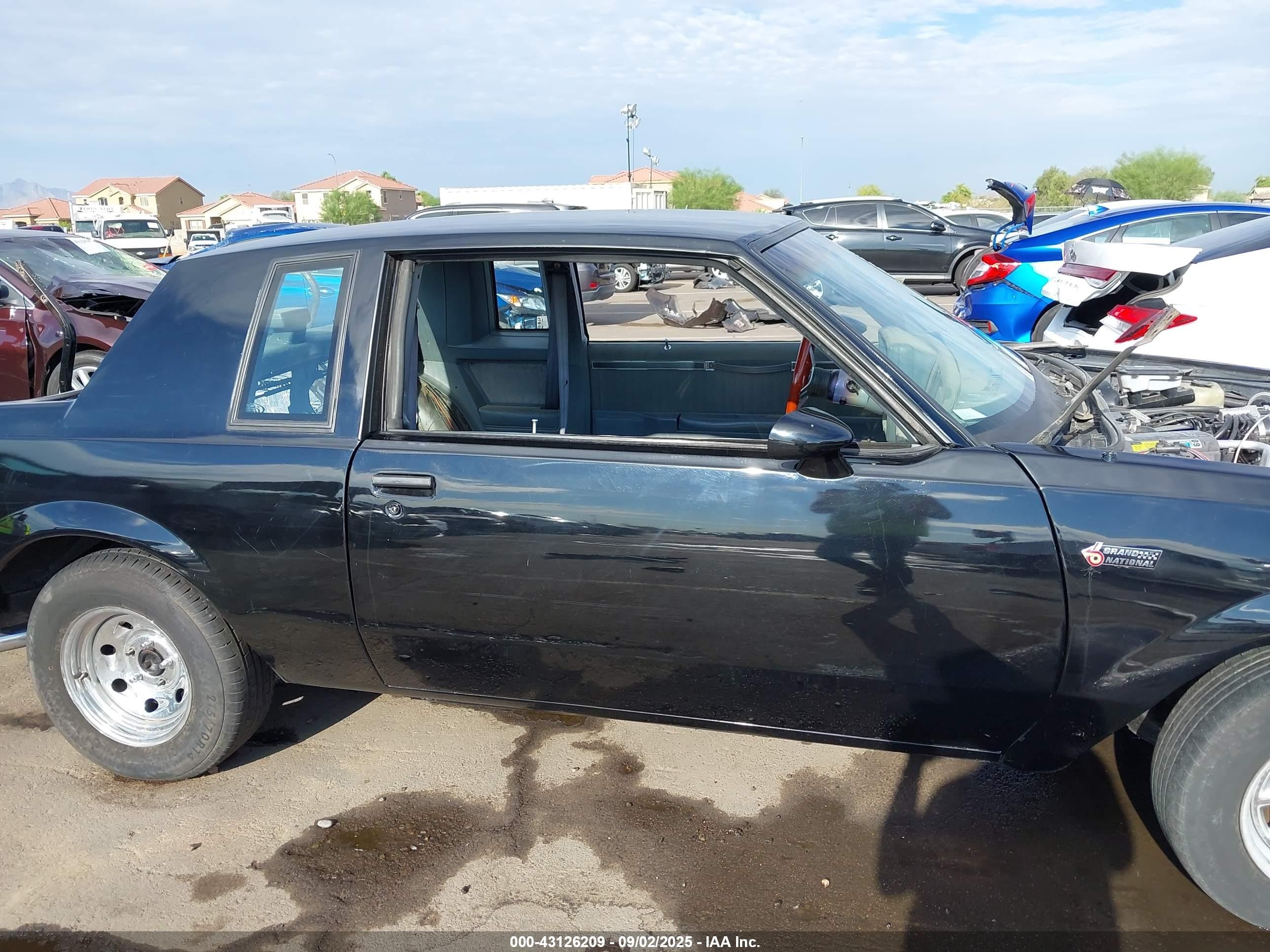 1987 Buick Regal   Black vin: 1G4GJ1173HP442590