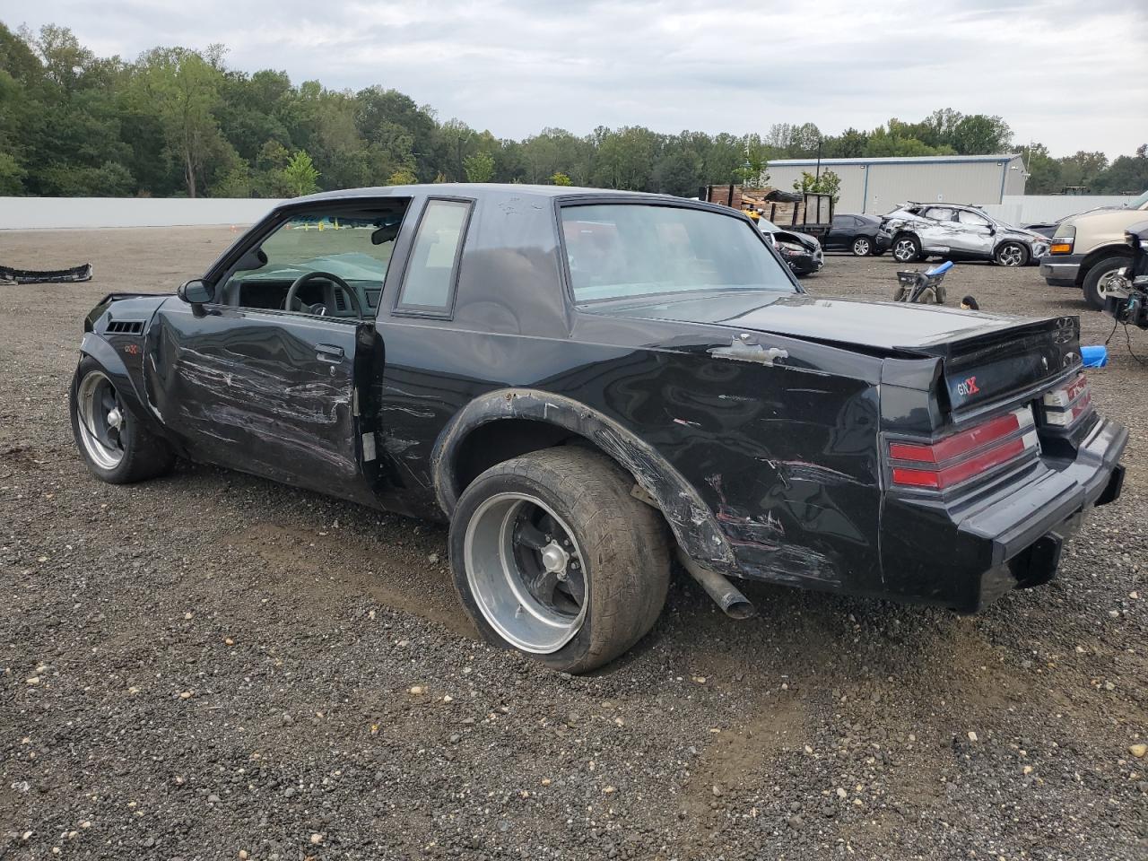 1987 Buick Regal Black vin: 1G4GJ1174HP437463