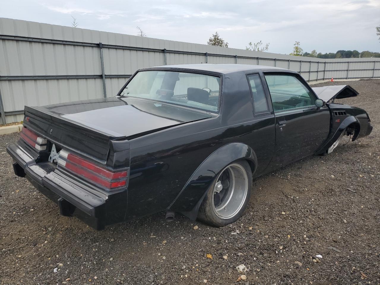 1987 Buick Regal Black vin: 1G4GJ1174HP437463