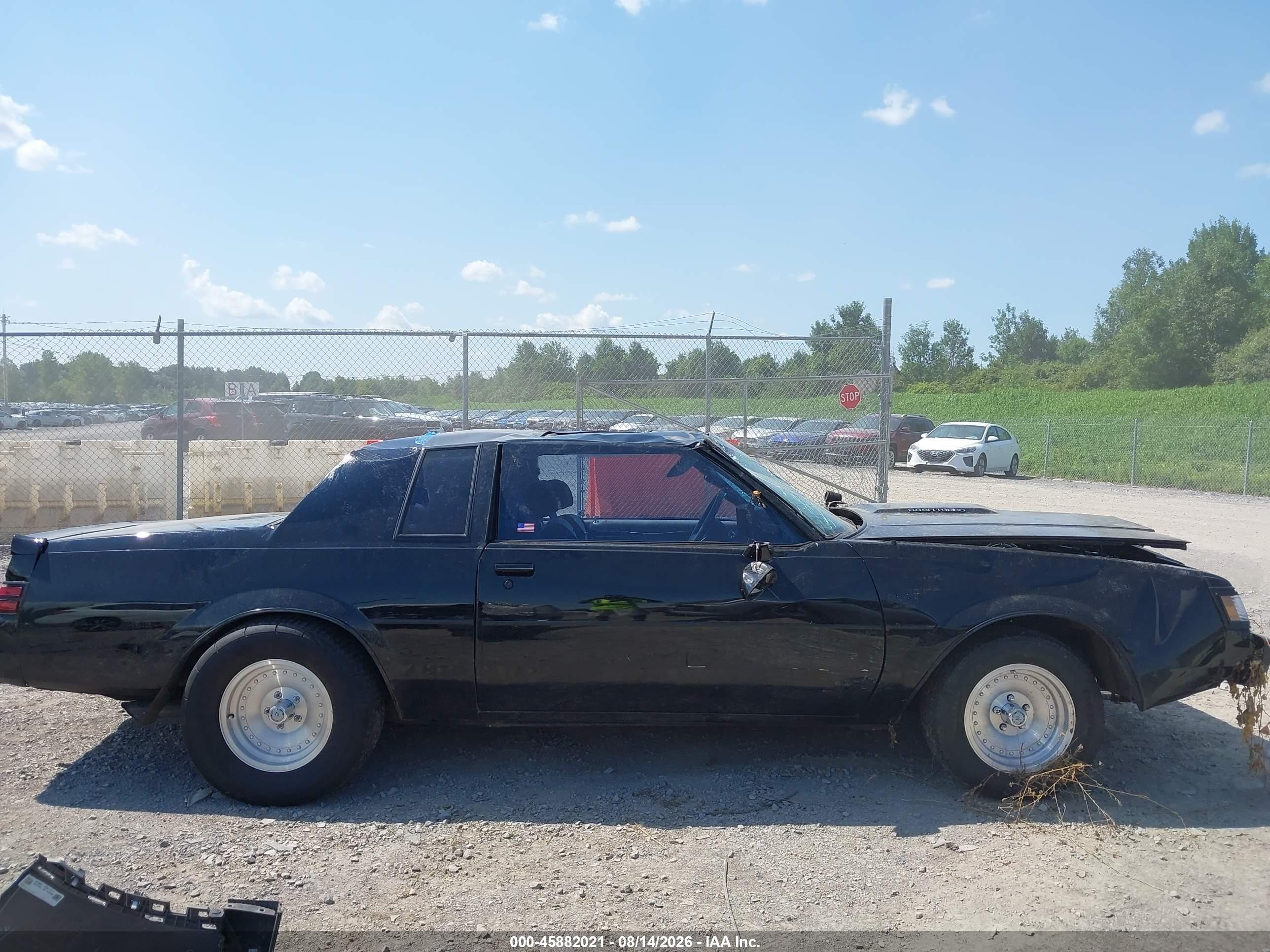 1987 Buick Regal   Black vin: 1G4GJ1174HP449984