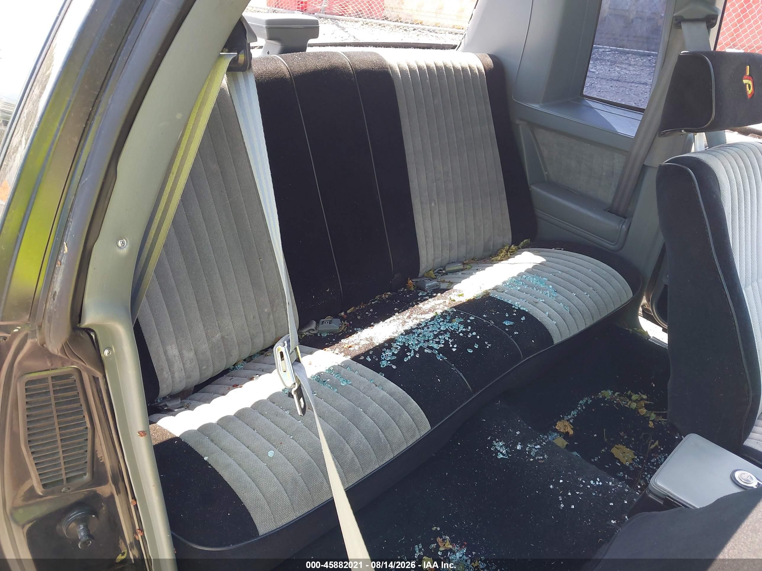 1987 Buick Regal   Black vin: 1G4GJ1174HP449984