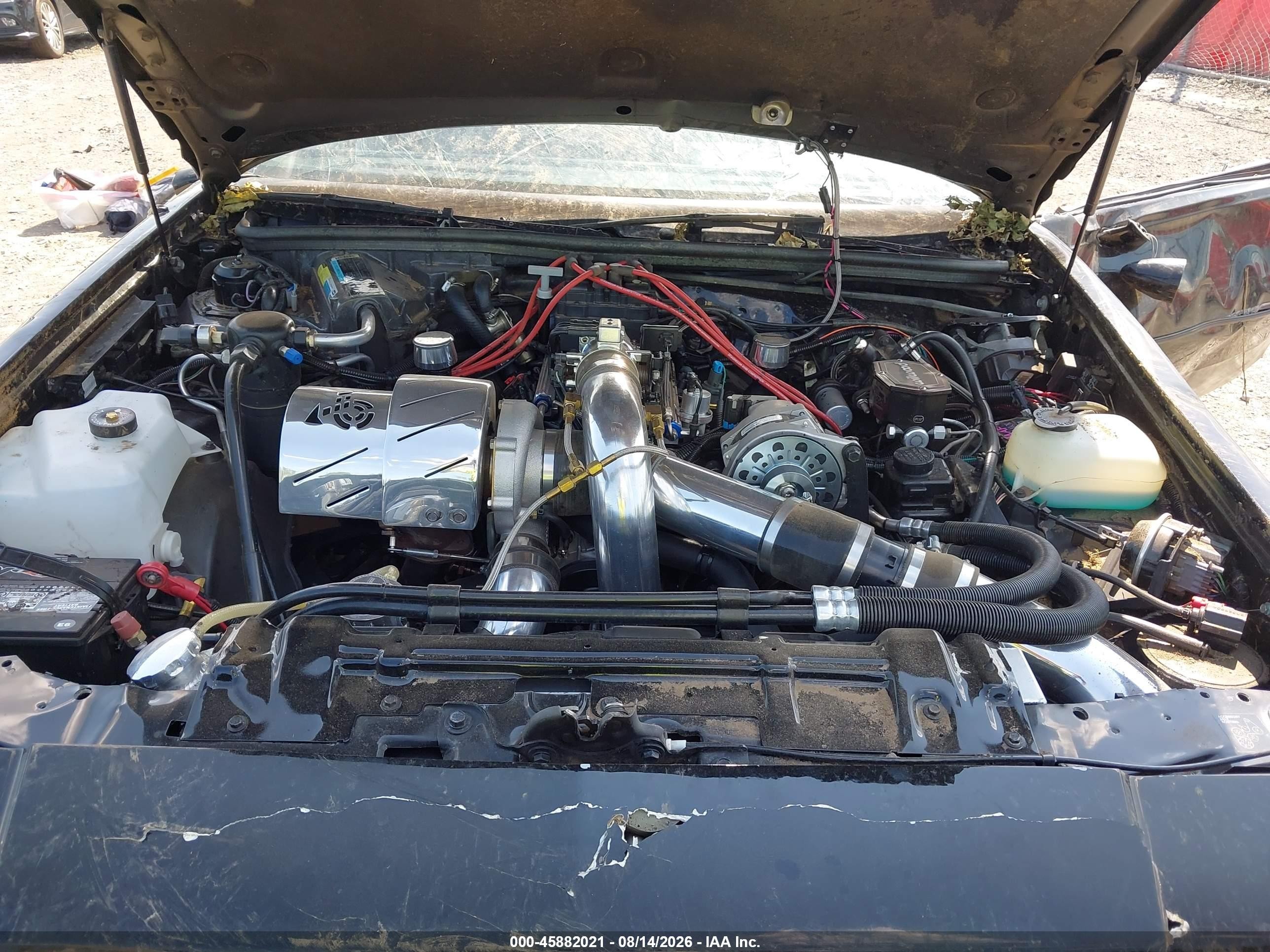 1987 Buick Regal   Black vin: 1G4GJ1174HP449984