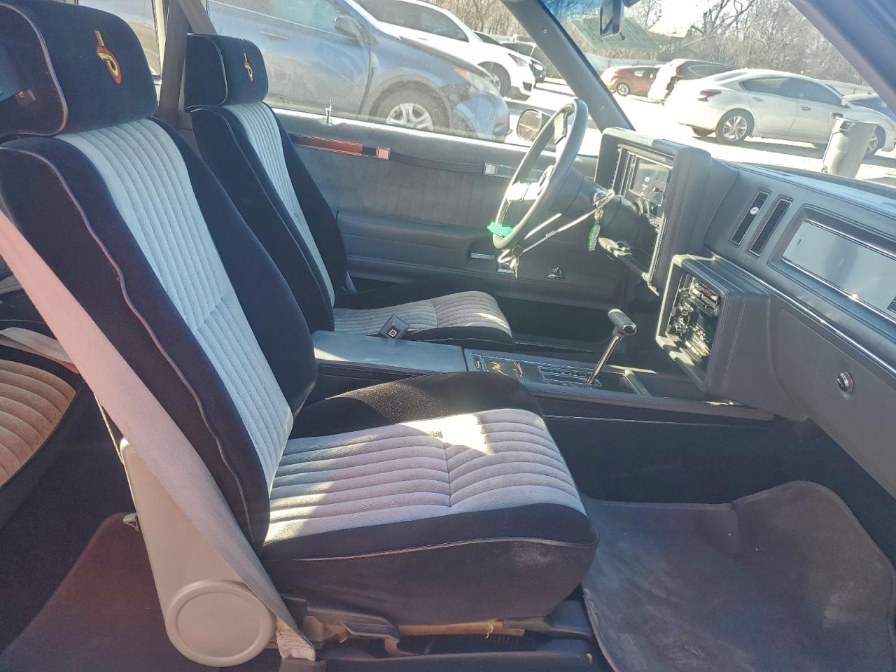 1987 Buick Regal Black vin: 1G4GJ1176HP439859