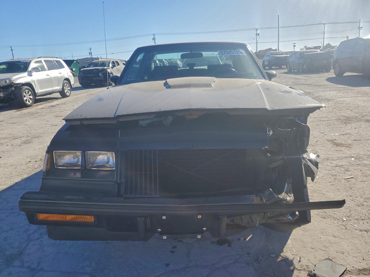 1987 Buick Regal Black vin: 1G4GJ1176HP439859