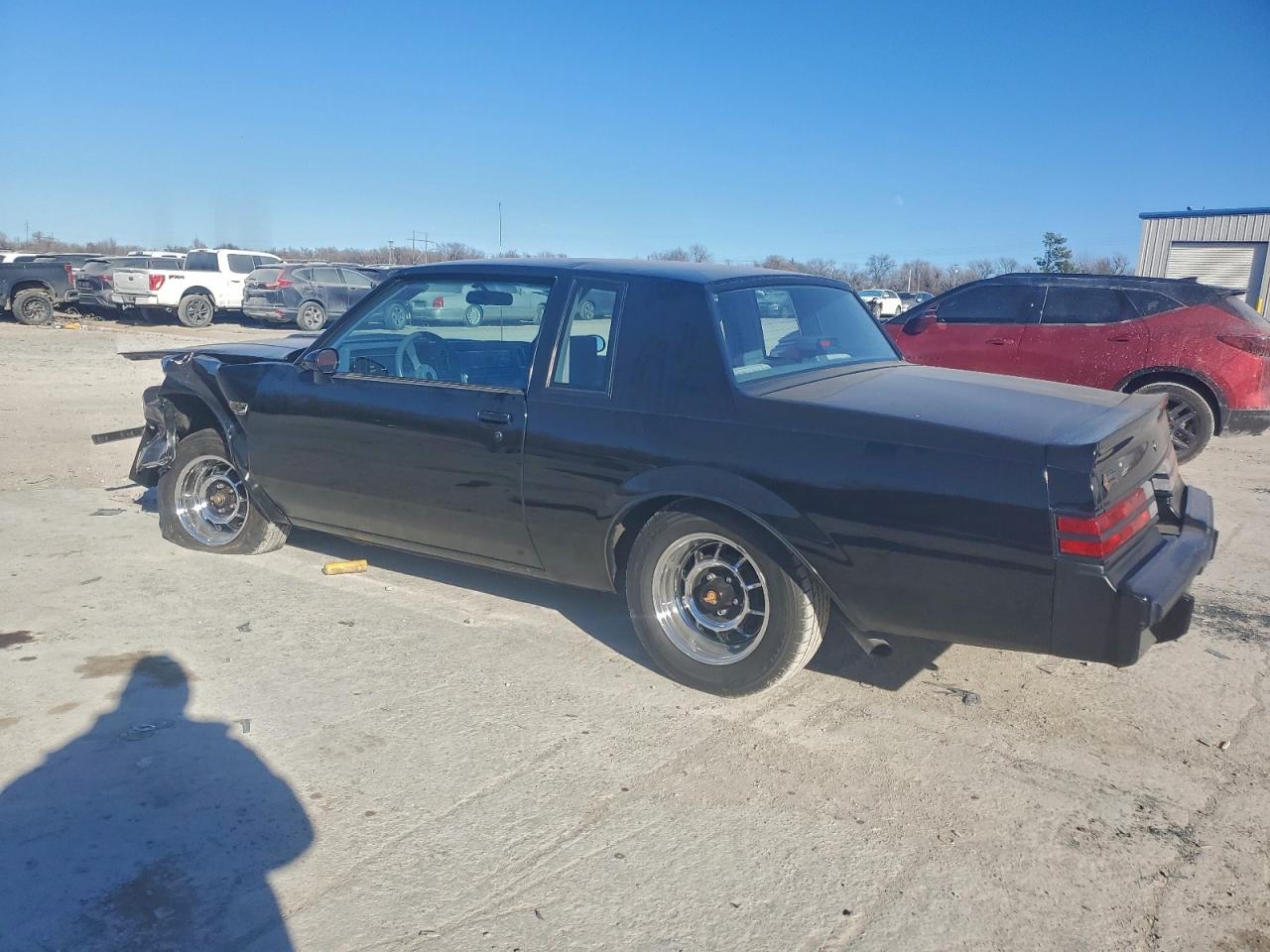 1987 Buick Regal Black vin: 1G4GJ1176HP439859