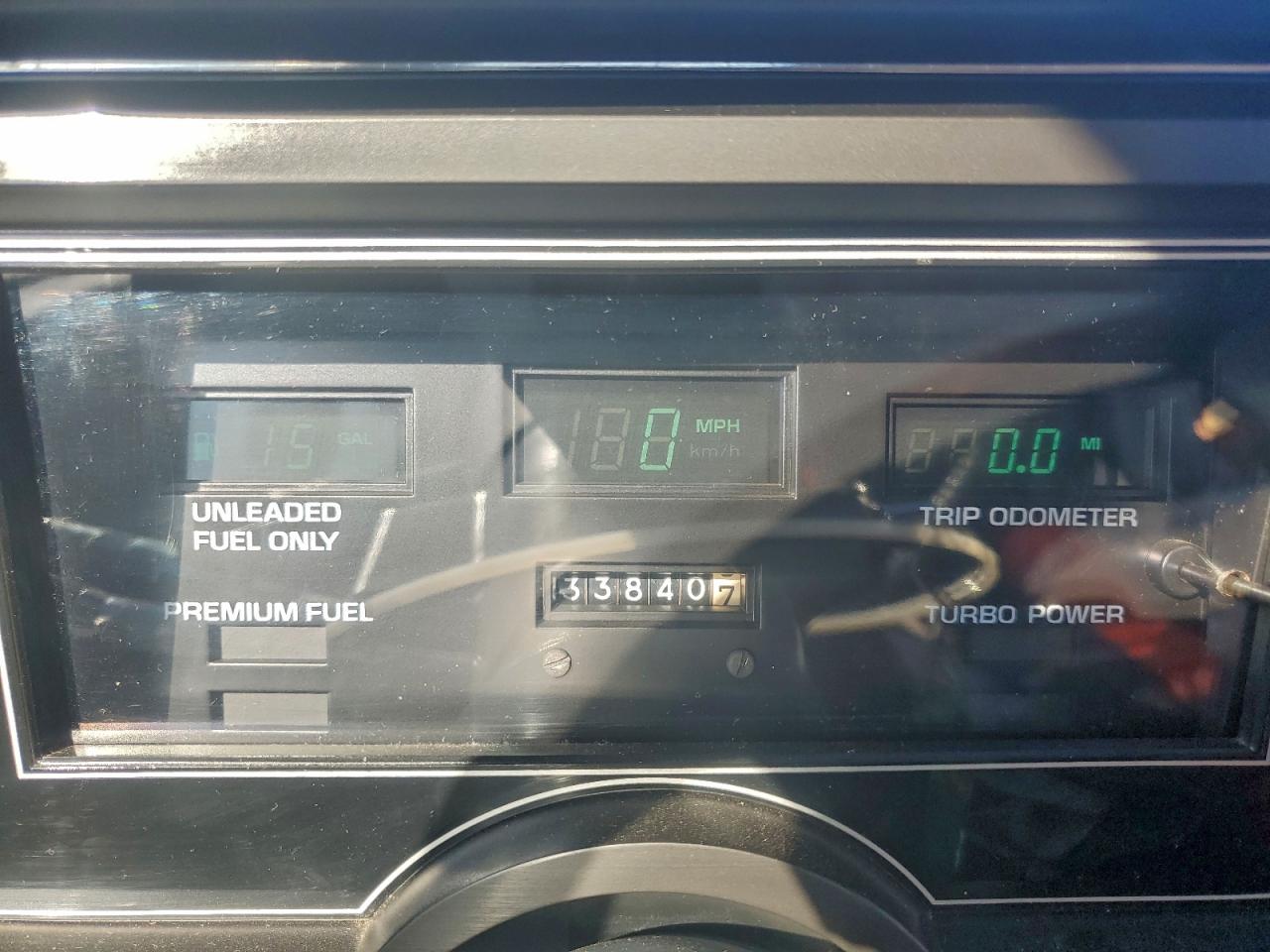 1987 Buick Regal Black vin: 1G4GJ1176HP439859