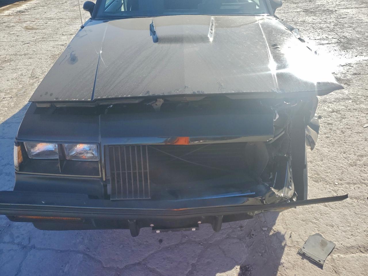 1987 Buick Regal Black vin: 1G4GJ1176HP439859