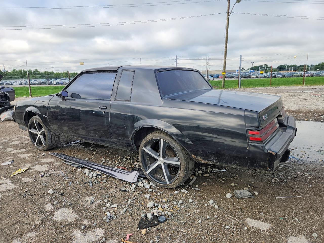 1987 Buick Regal Black vin: 1G4GJ1177HP429356