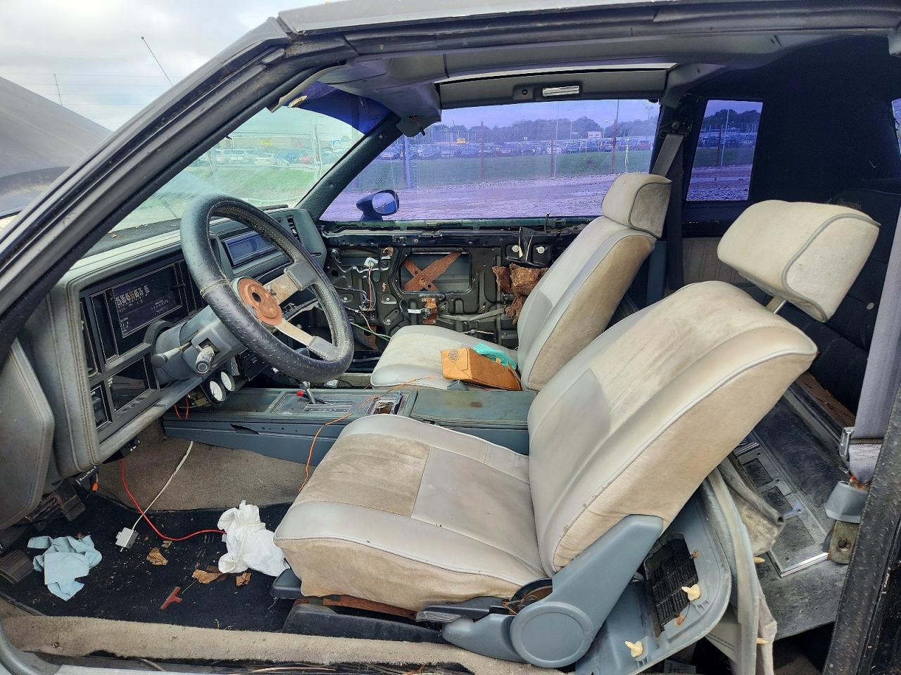 1987 Buick Regal Black vin: 1G4GJ1177HP429356
