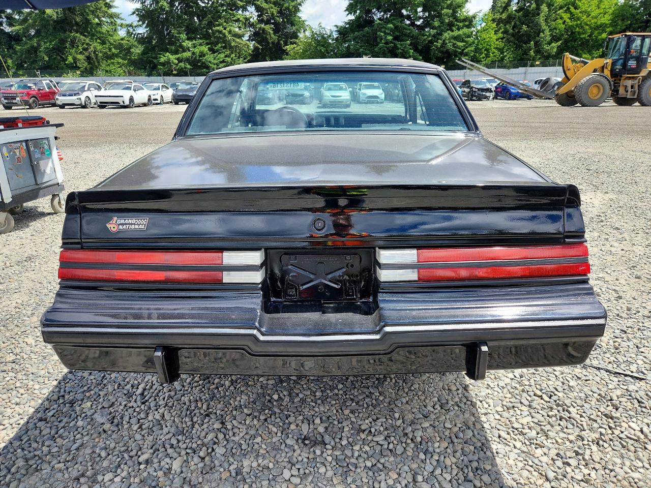 1987 Buick Regal Черный vin: 1G4GJ1177HP446805