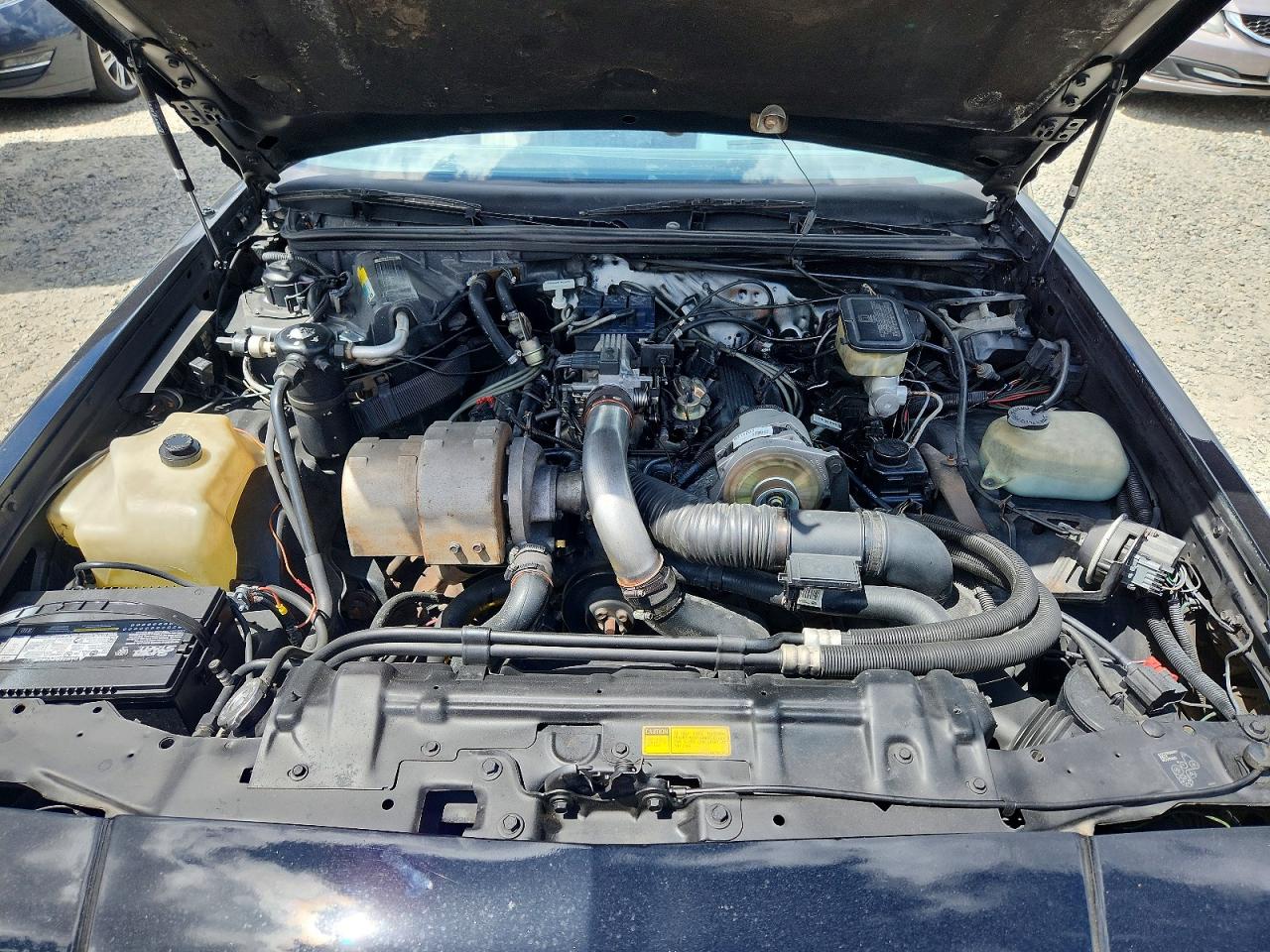 1987 Buick Regal Черный vin: 1G4GJ1177HP446805
