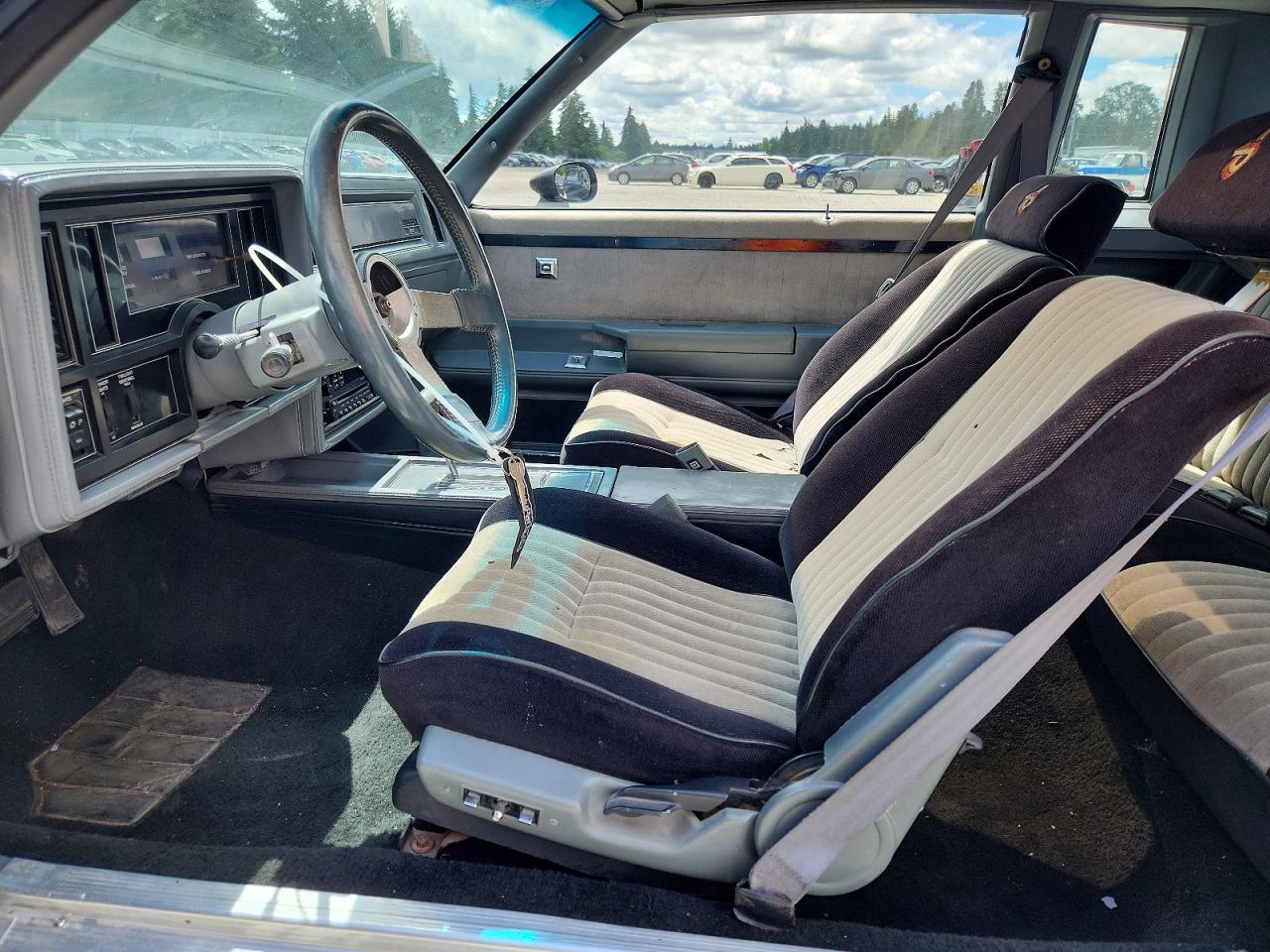 1987 Buick Regal Черный vin: 1G4GJ1177HP446805