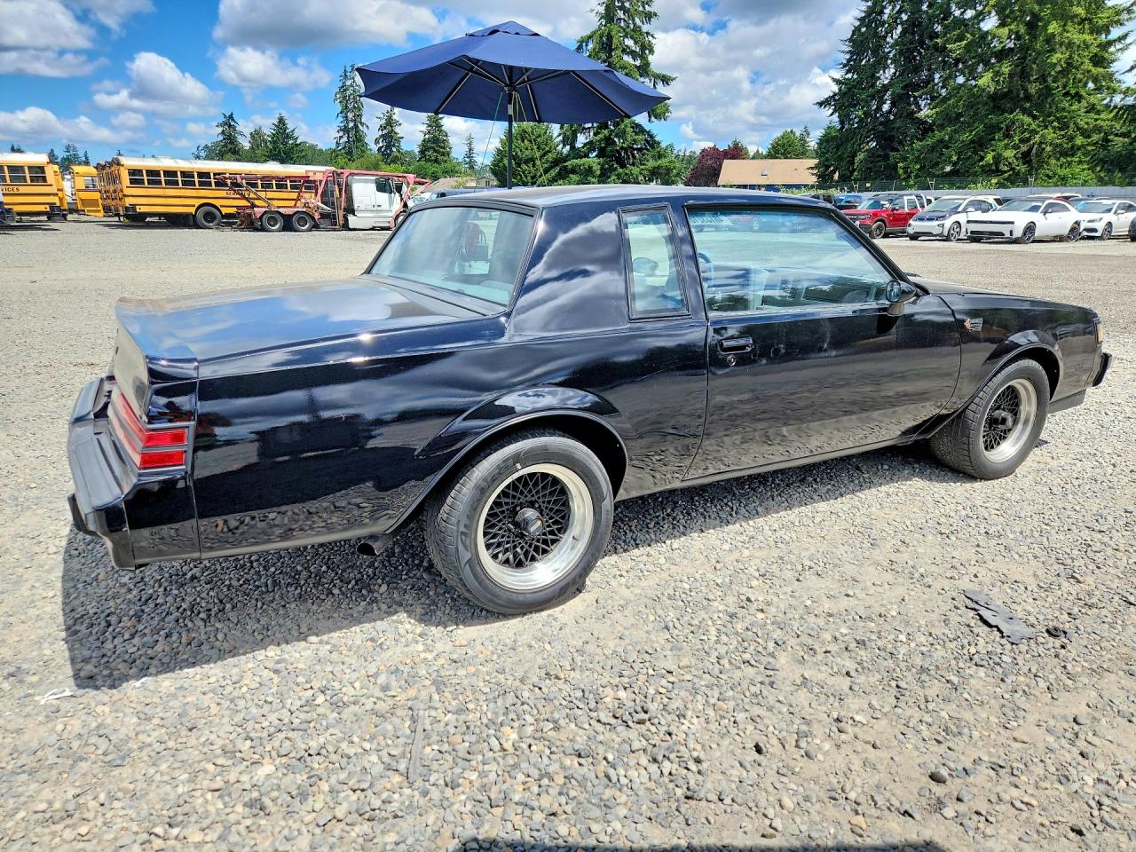 1987 Buick Regal Черный vin: 1G4GJ1177HP446805