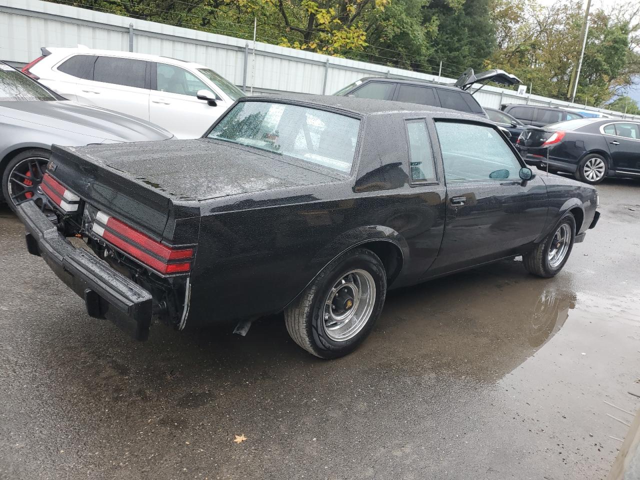 1987 Buick Regal Black vin: 1G4GJ1177HP459697