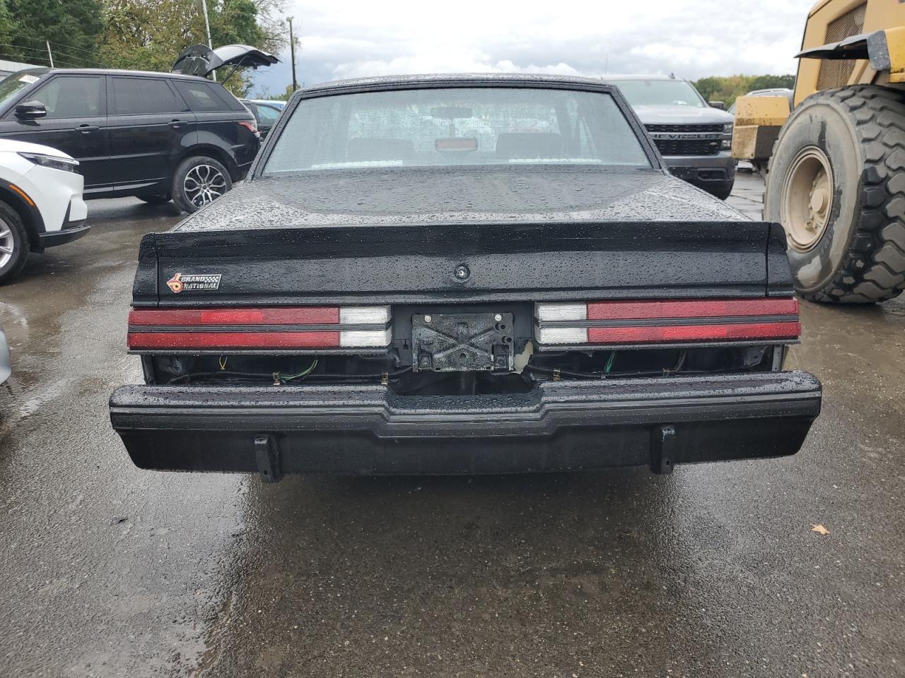 1987 Buick Regal Black vin: 1G4GJ1177HP459697