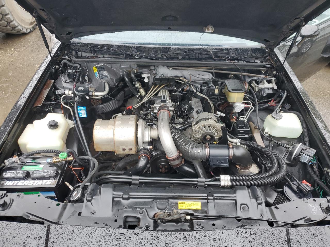 1987 Buick Regal Black vin: 1G4GJ1177HP459697