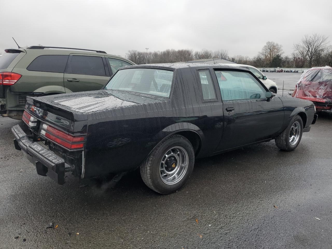 1987 Buick Regal Black vin: 1G4GJ1177HP459697