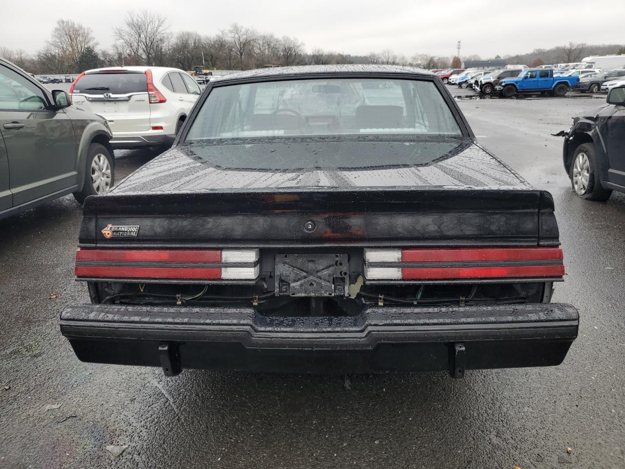 1987 Buick Regal Black vin: 1G4GJ1177HP459697