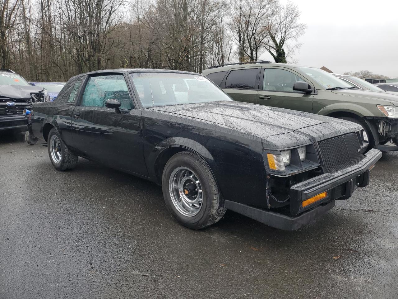 1987 Buick Regal Black vin: 1G4GJ1177HP459697