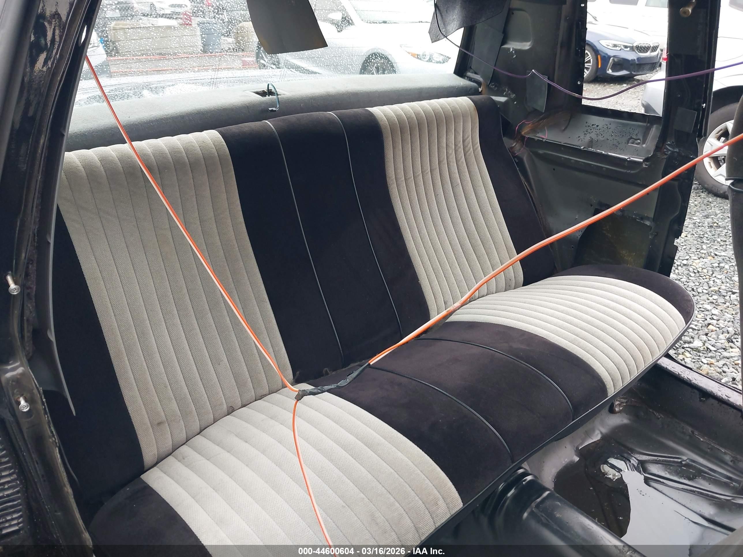 1987 Buick Regal   Black vin: 1G4GJ1177HP462597