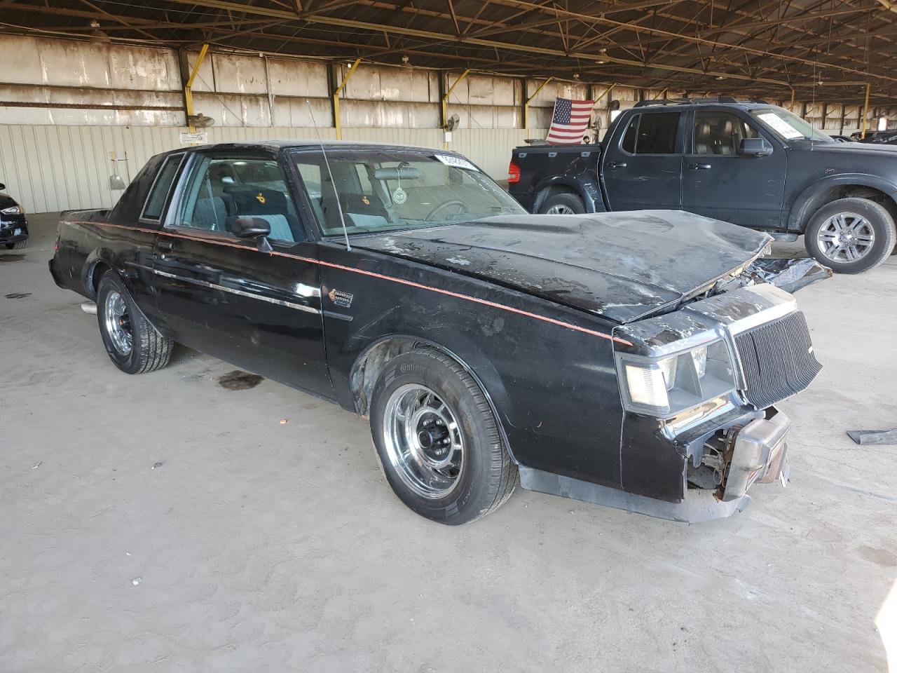 1987 Buick Regal Black vin: 1G4GJ1179HP430220