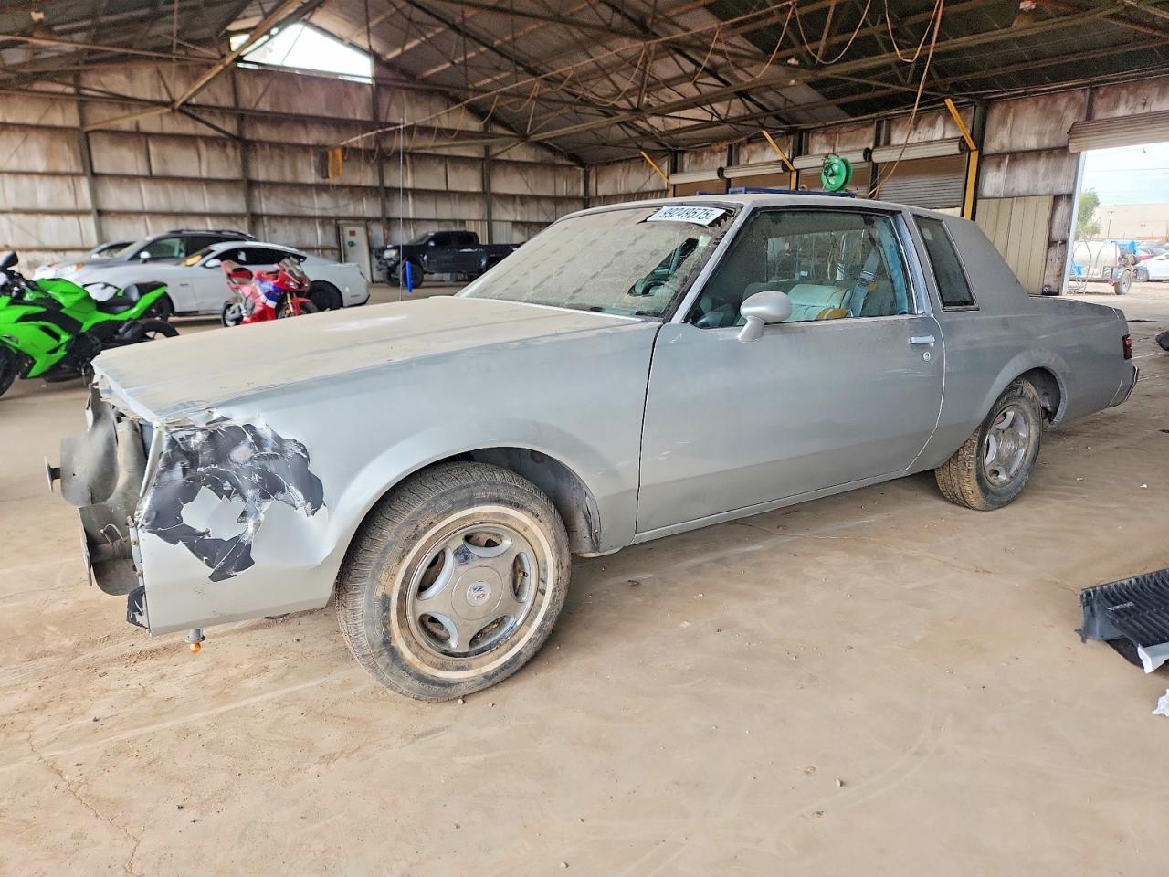 1987 Buick Regal Gray vin: 1G4GJ11Y6HP432421
