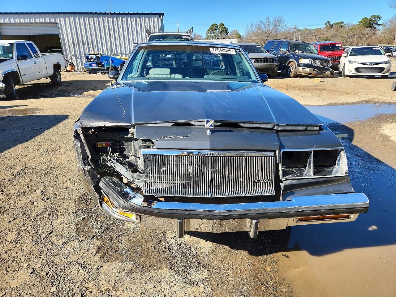 1986 Buick Regal Gray vin: 1G4GJ47AXGP215688