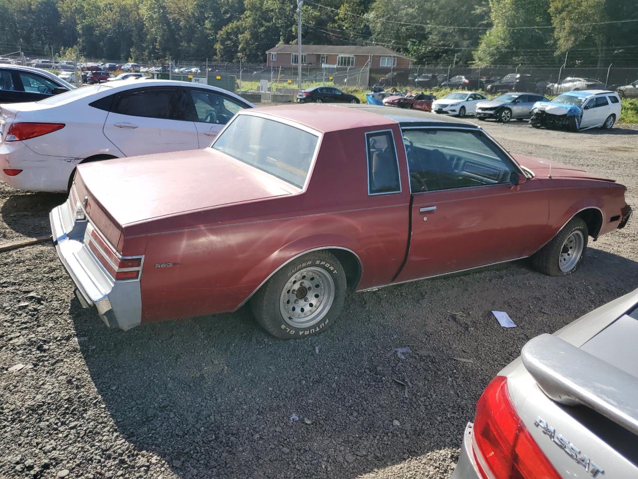 1986 Buick Regal Красный vin: 1G4GJ47Y2GP440099