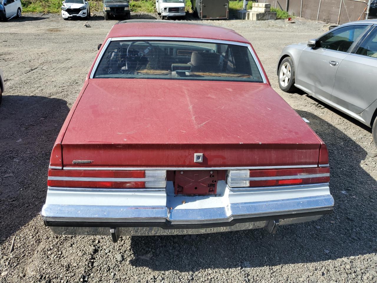 1986 Buick Regal Красный vin: 1G4GJ47Y2GP440099