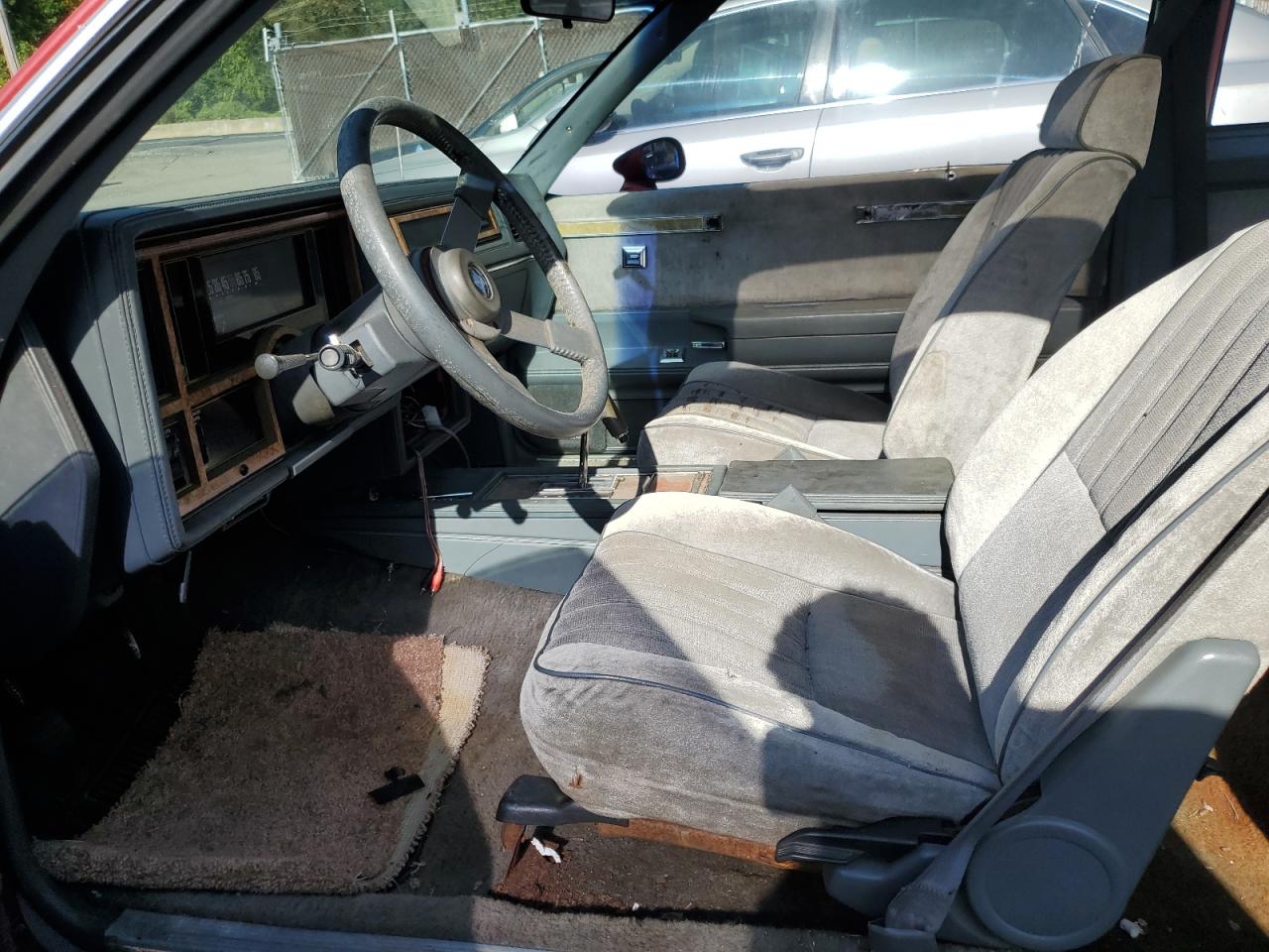 1986 Buick Regal Красный vin: 1G4GJ47Y2GP440099