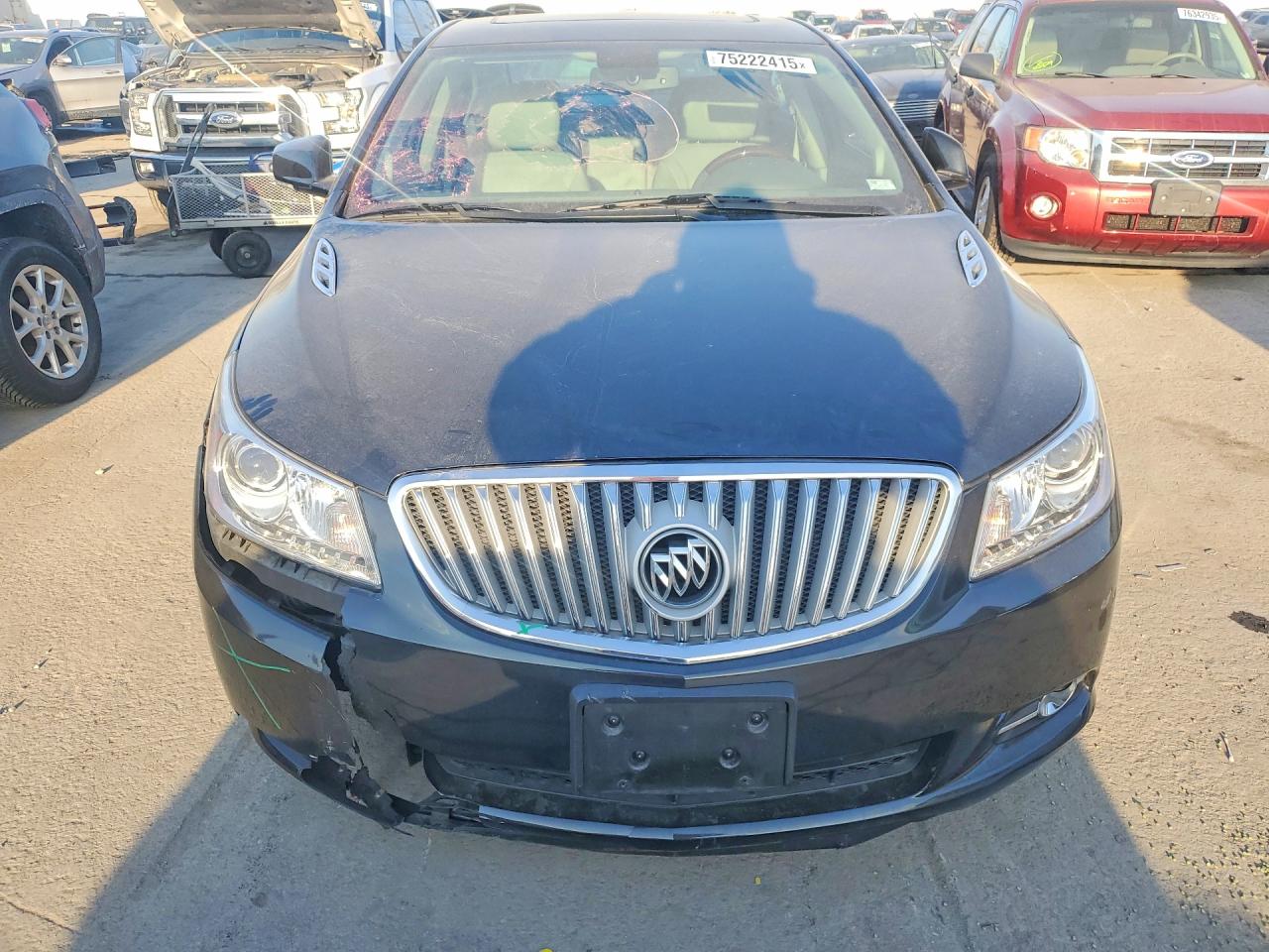 2012 Buick Lacrosse Touring Black vin: 1G4GJ5E31CF323644