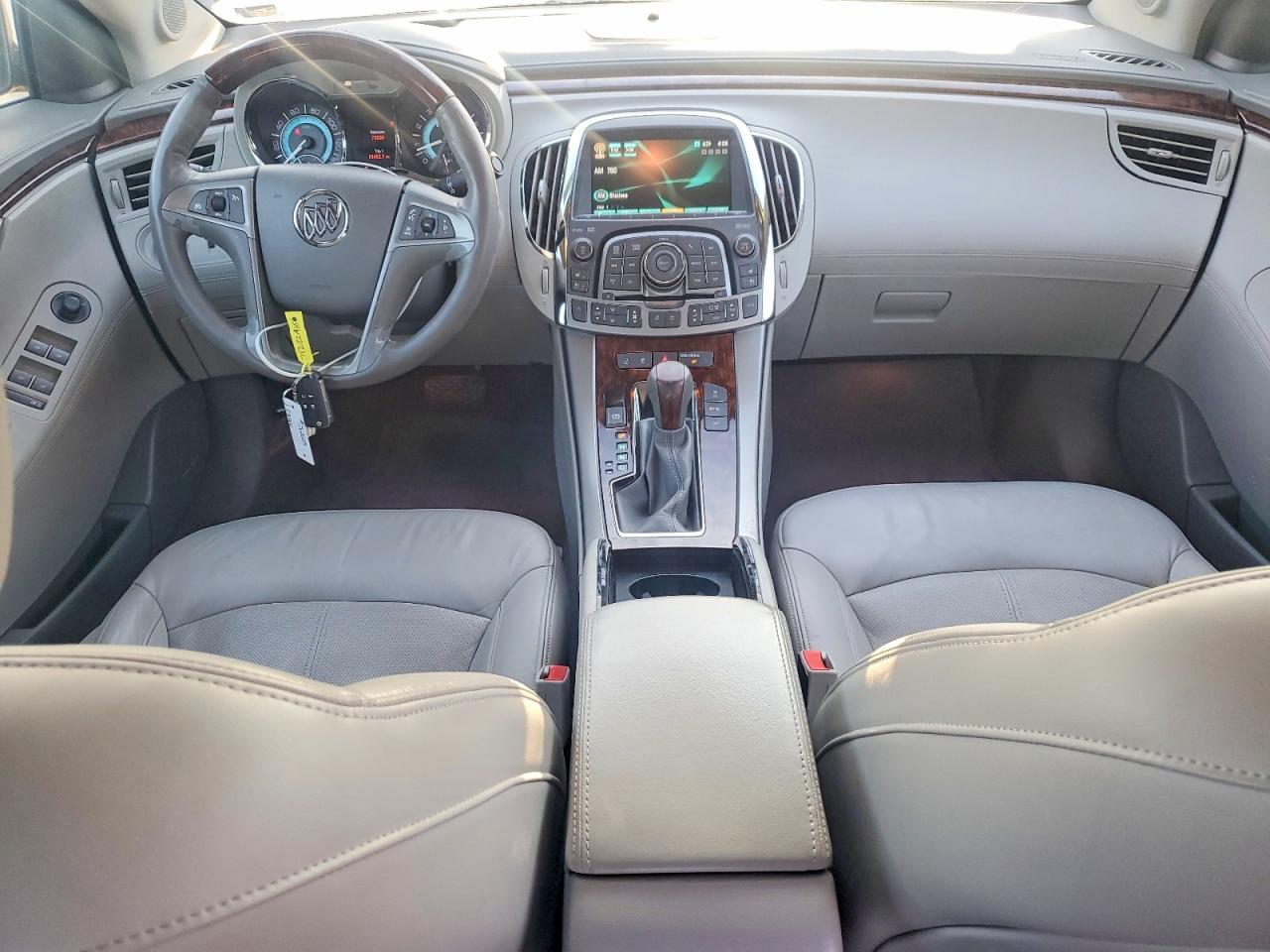 2012 Buick Lacrosse Touring Black vin: 1G4GJ5E31CF323644