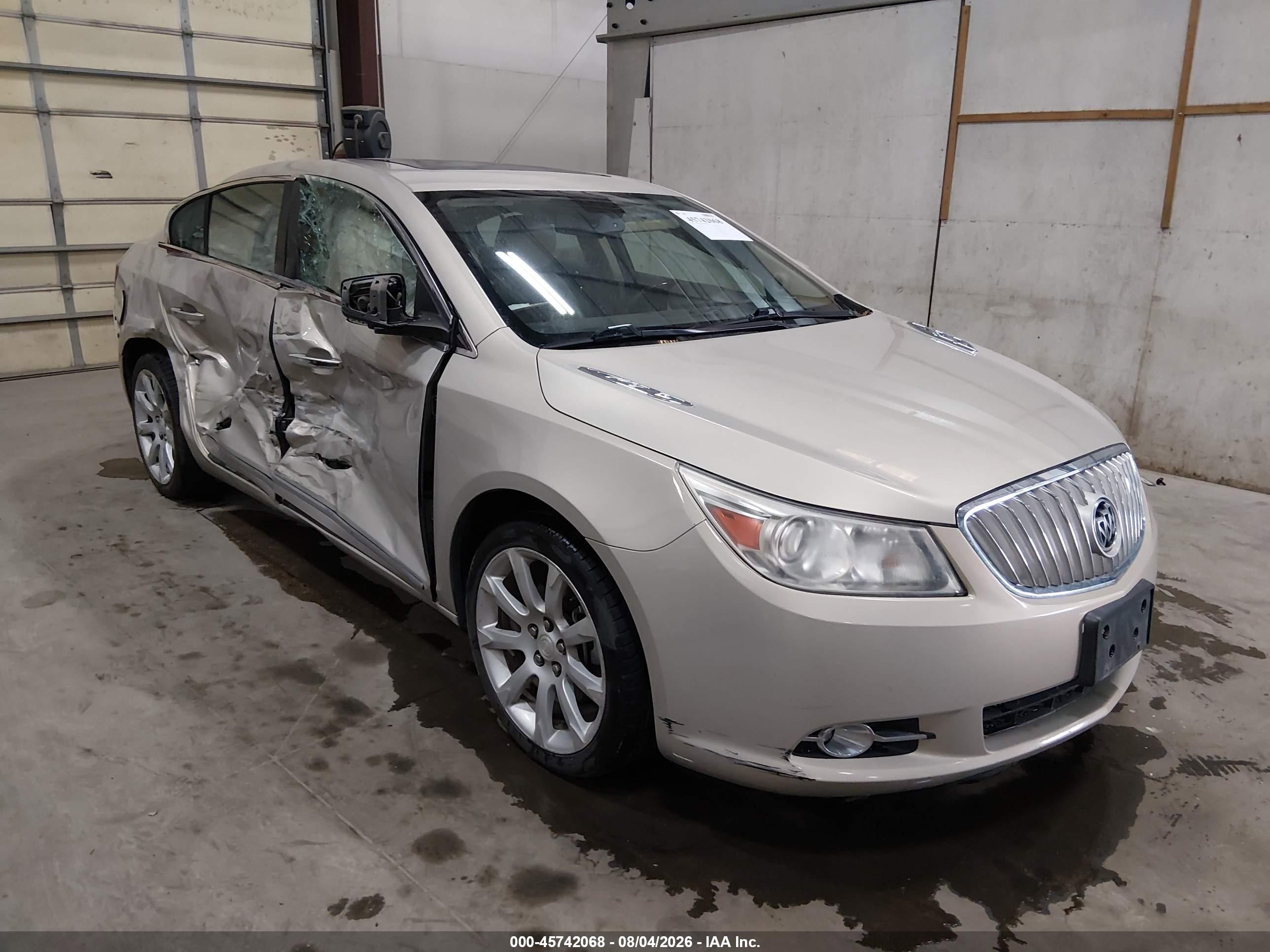 2012 Buick Lacrosse Touring Group Tan vin: 1G4GJ5E32CF337326