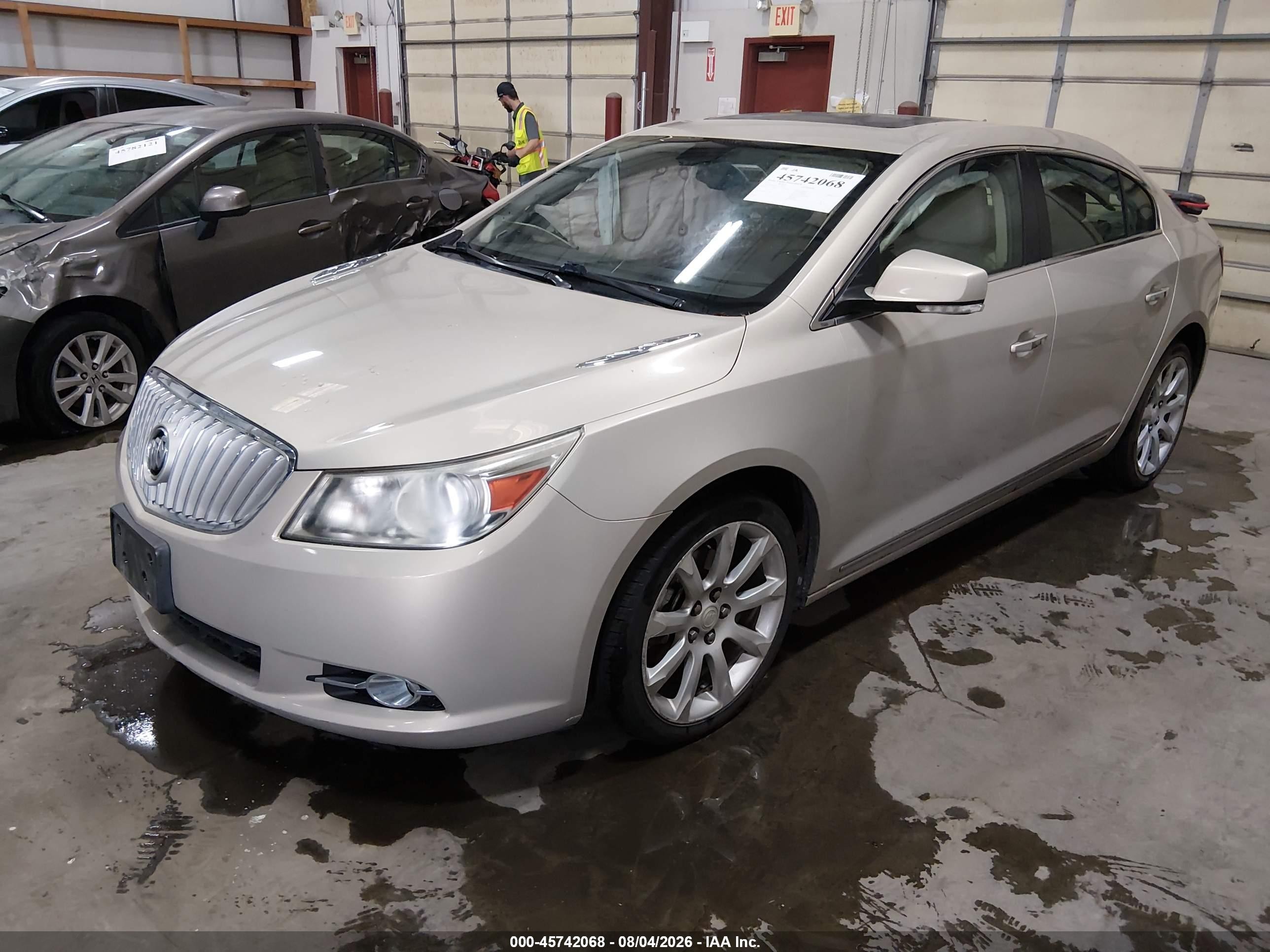 2012 Buick Lacrosse Touring Group Tan vin: 1G4GJ5E32CF337326
