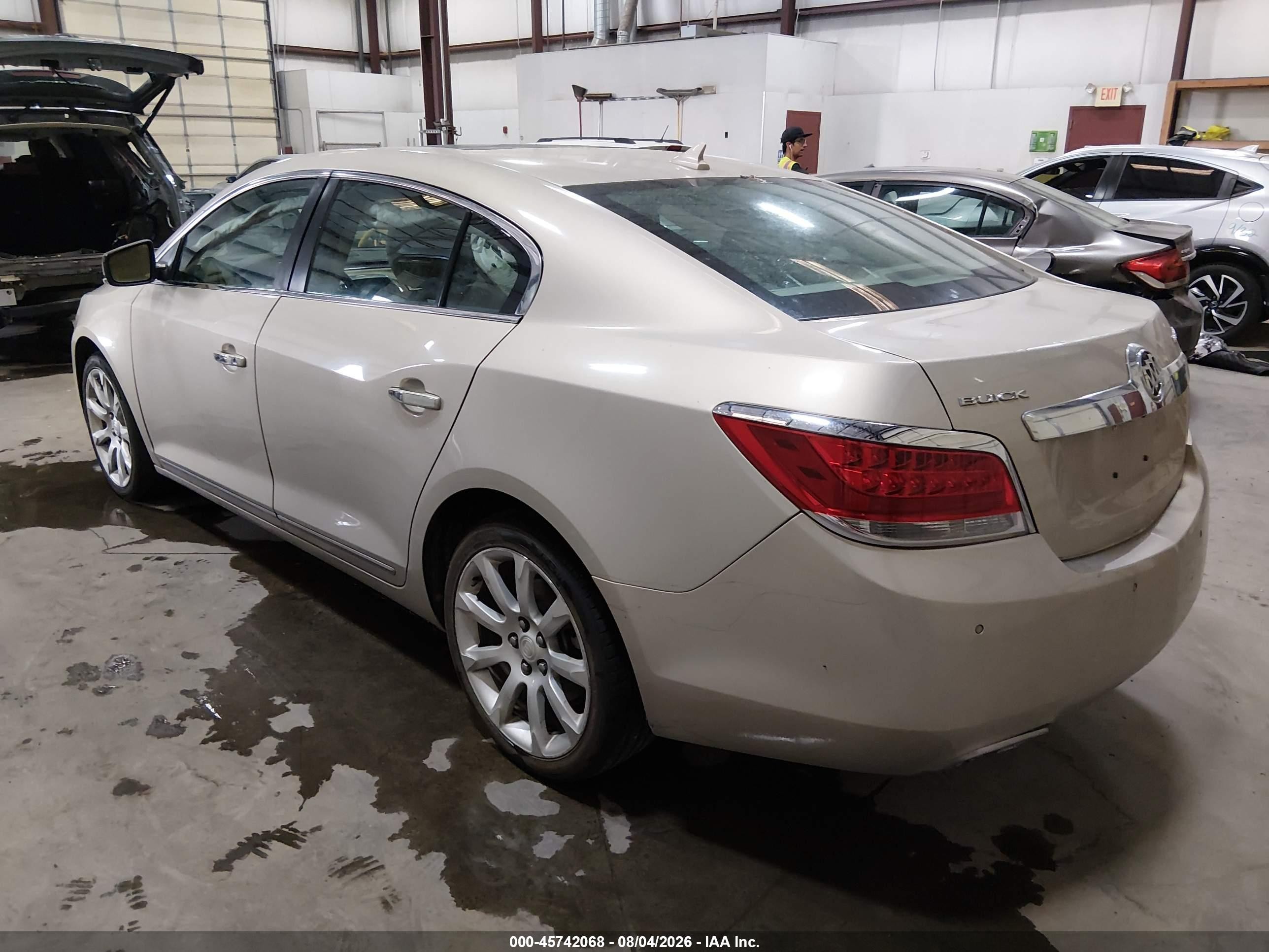 2012 Buick Lacrosse Touring Group Tan vin: 1G4GJ5E32CF337326