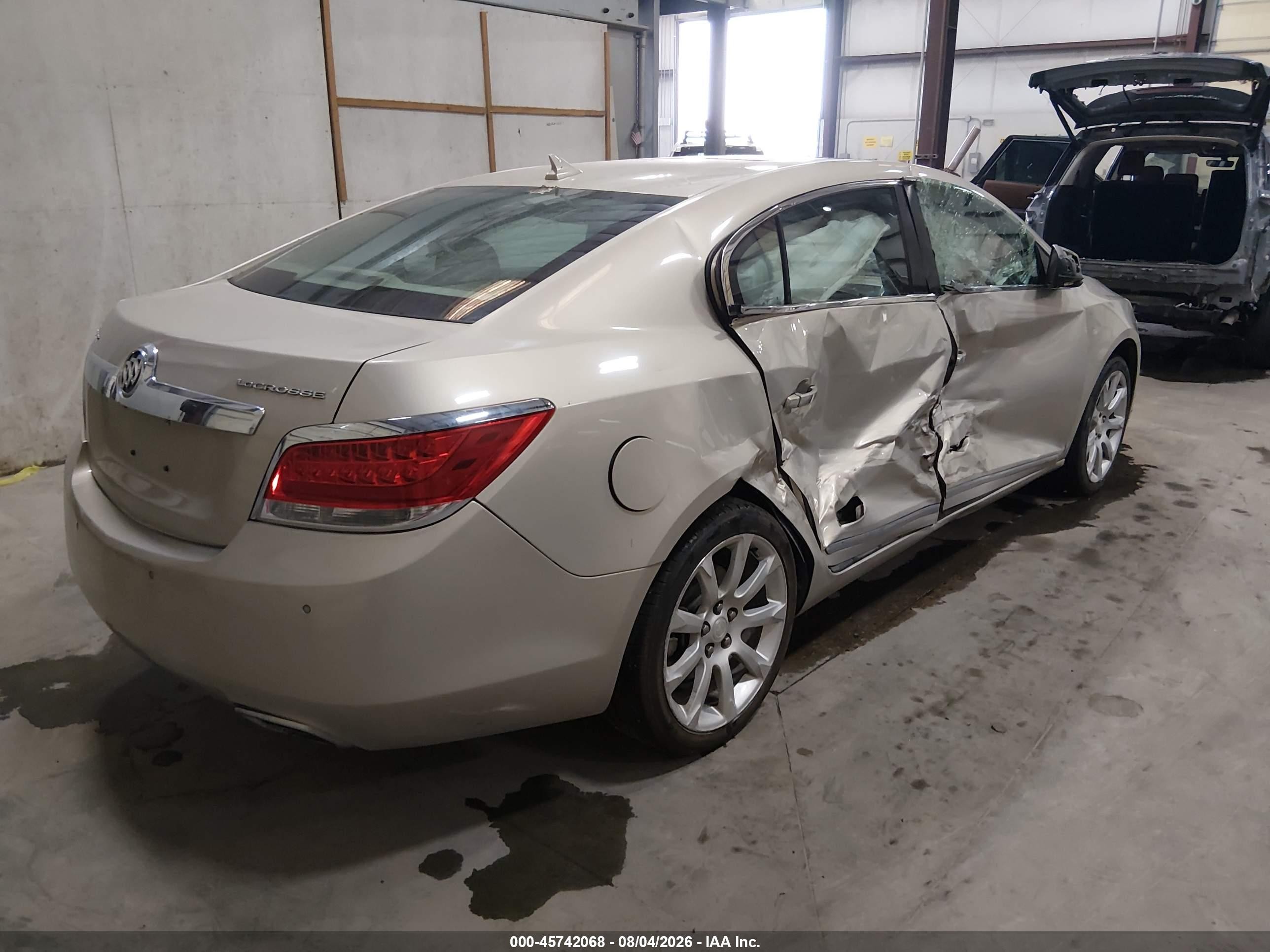 2012 Buick Lacrosse Touring Group Tan vin: 1G4GJ5E32CF337326