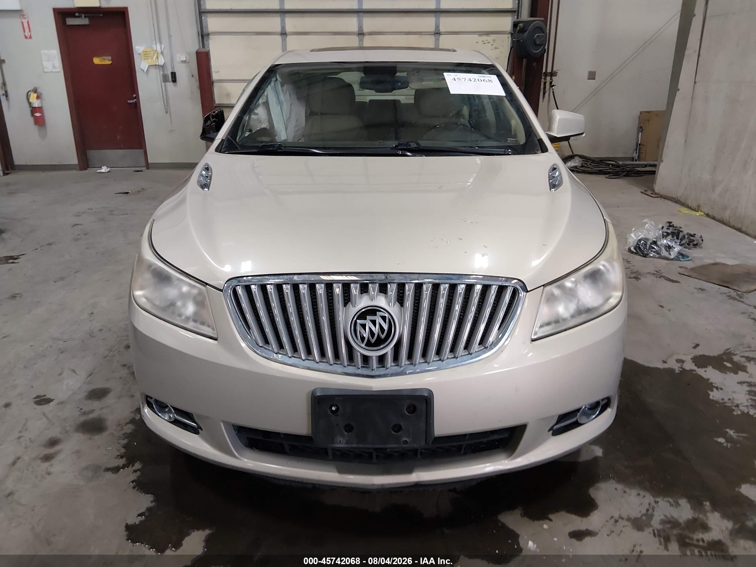 2012 Buick Lacrosse Touring Group Tan vin: 1G4GJ5E32CF337326
