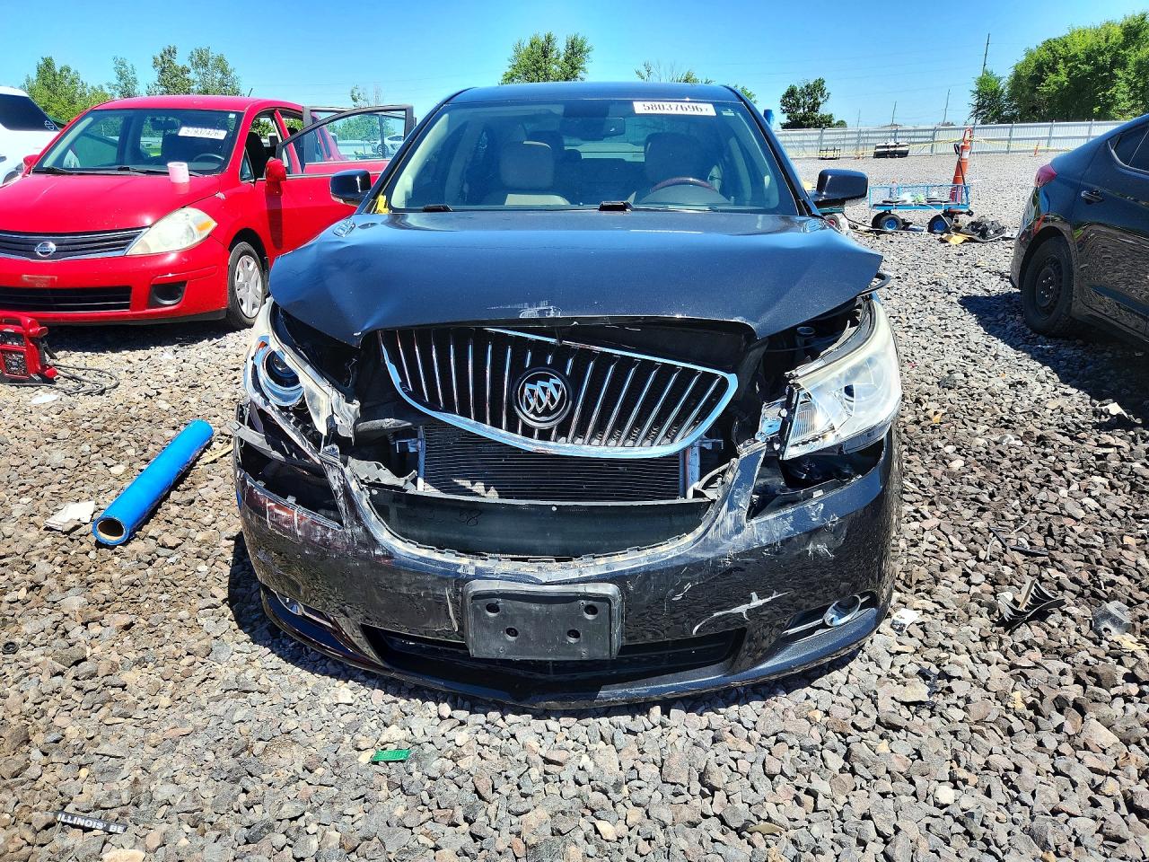 2013 Buick Lacrosse Touring Серый vin: 1G4GJ5E33DF198843