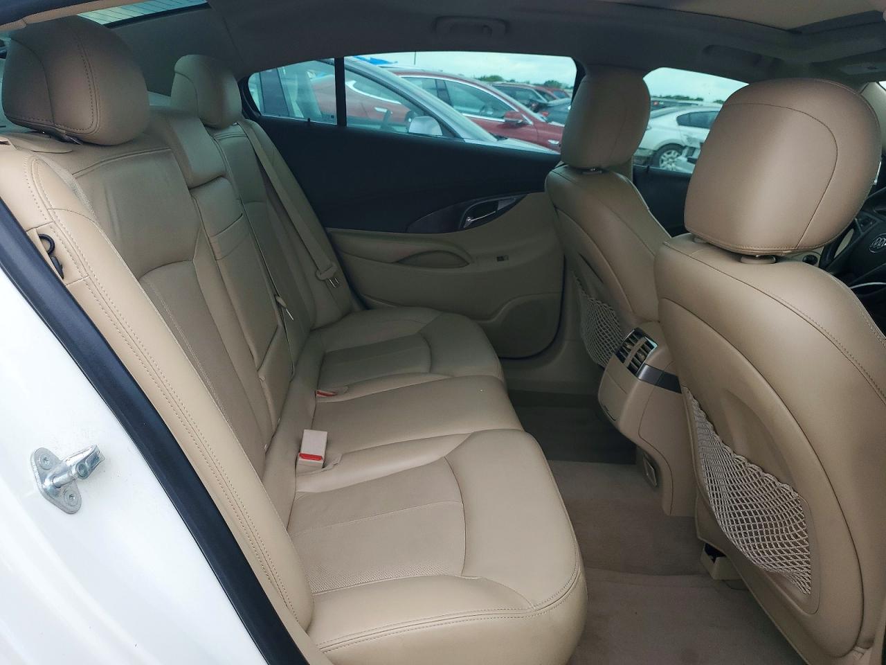 2013 Buick Lacrosse Touring White vin: 1G4GJ5E33DF302599