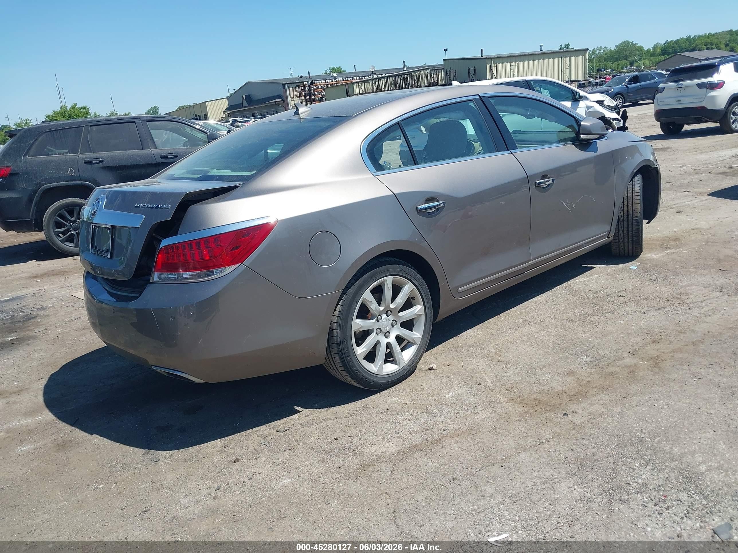 2012 Buick Lacrosse Touring Group Pewter vin: 1G4GJ5E34CF187154