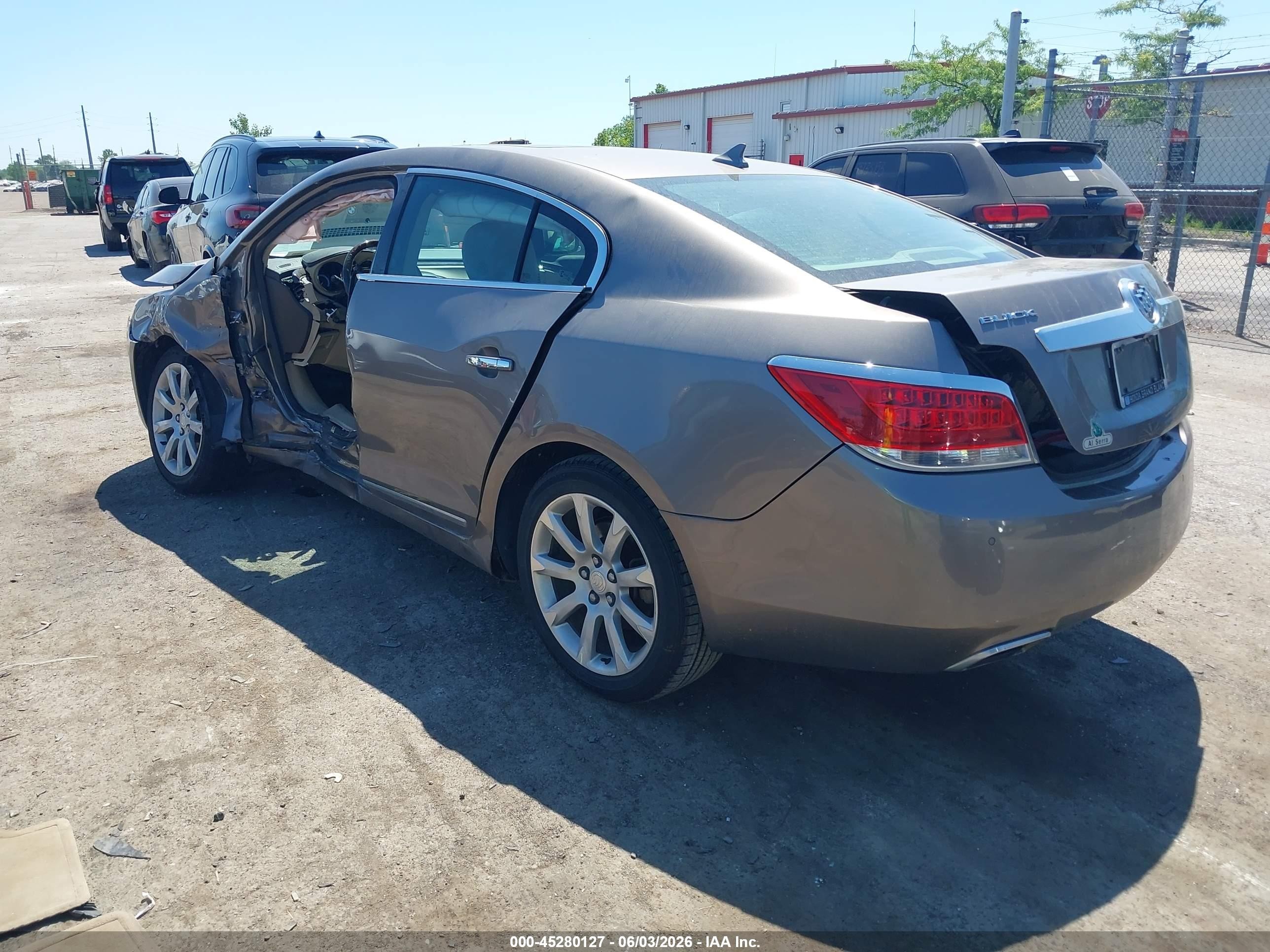 2012 Buick Lacrosse Touring Group Pewter vin: 1G4GJ5E34CF187154