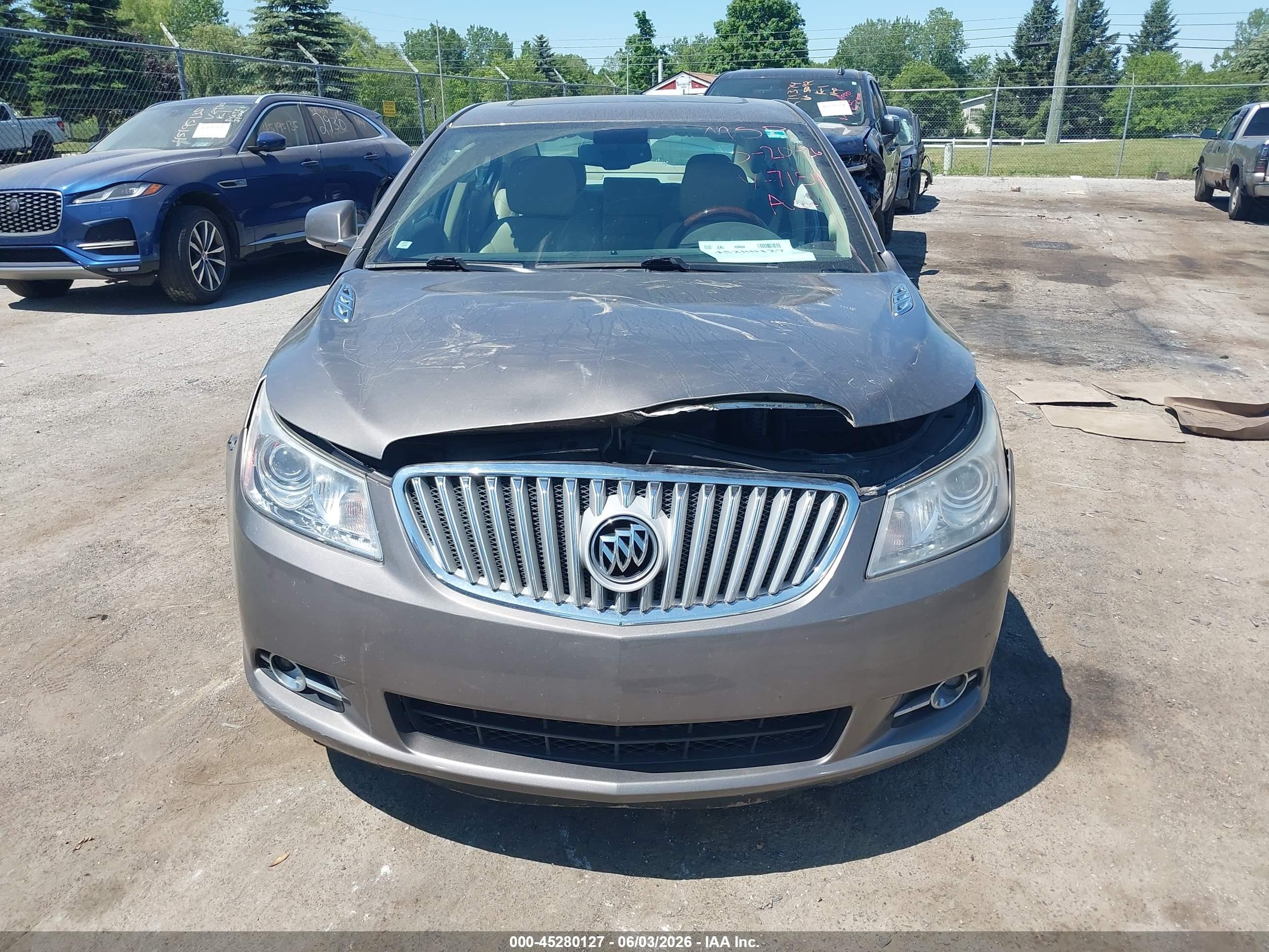 2012 Buick Lacrosse Touring Group Pewter vin: 1G4GJ5E34CF187154