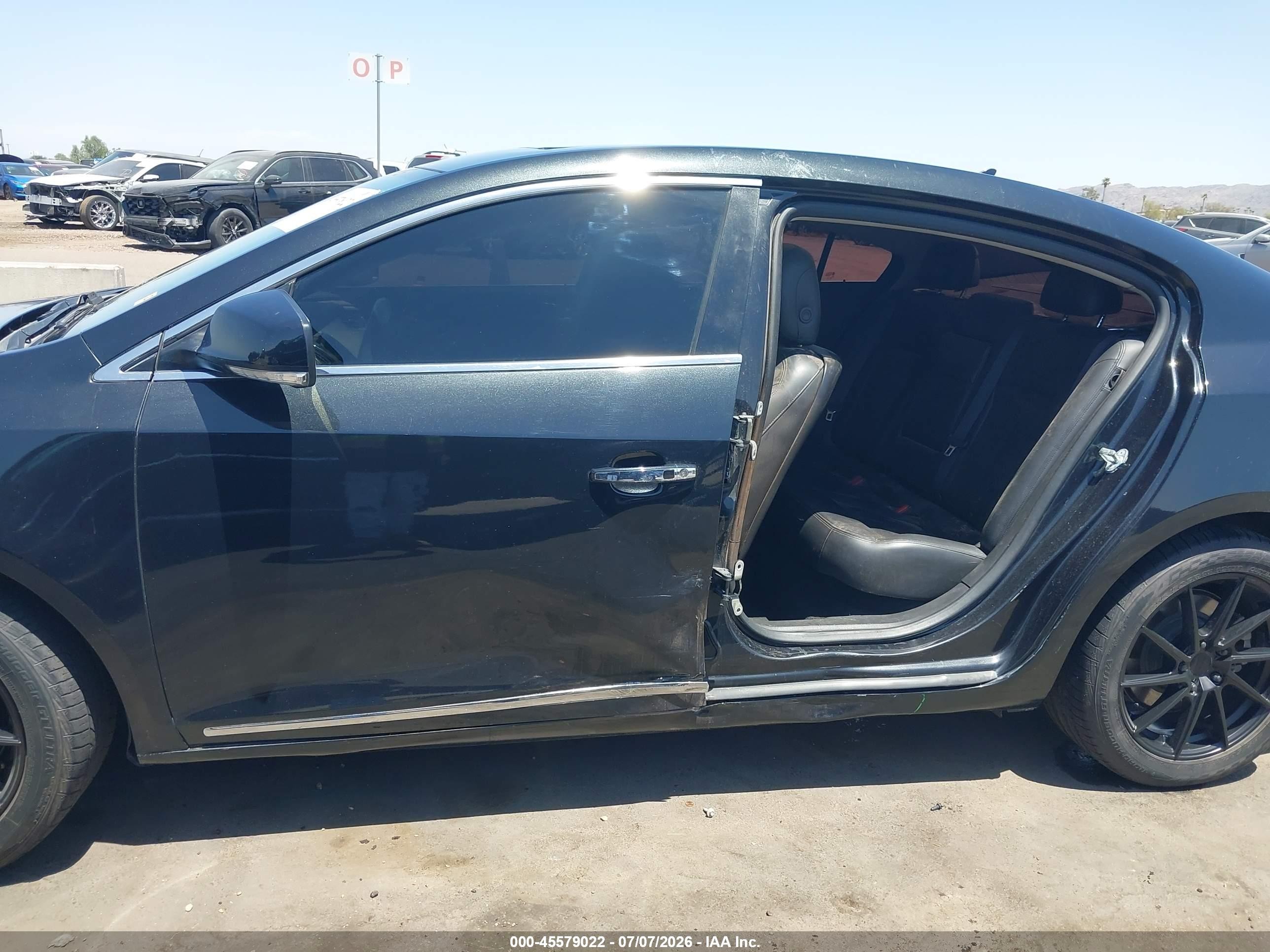 2012 Buick Lacrosse Touring Group Black vin: 1G4GJ5E36CF171974