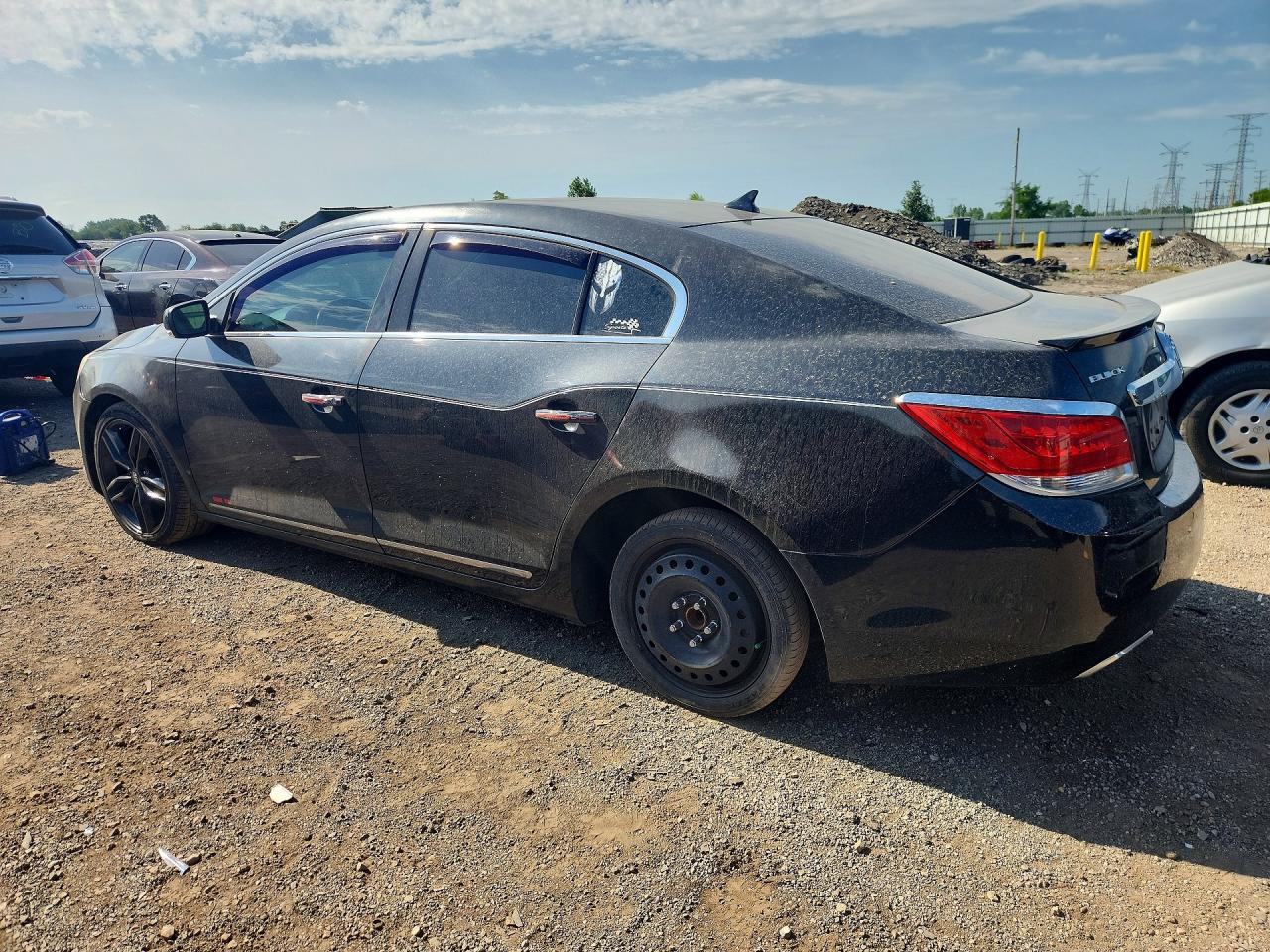 2013 Buick Lacrosse Touring Black vin: 1G4GJ5E37DF284771